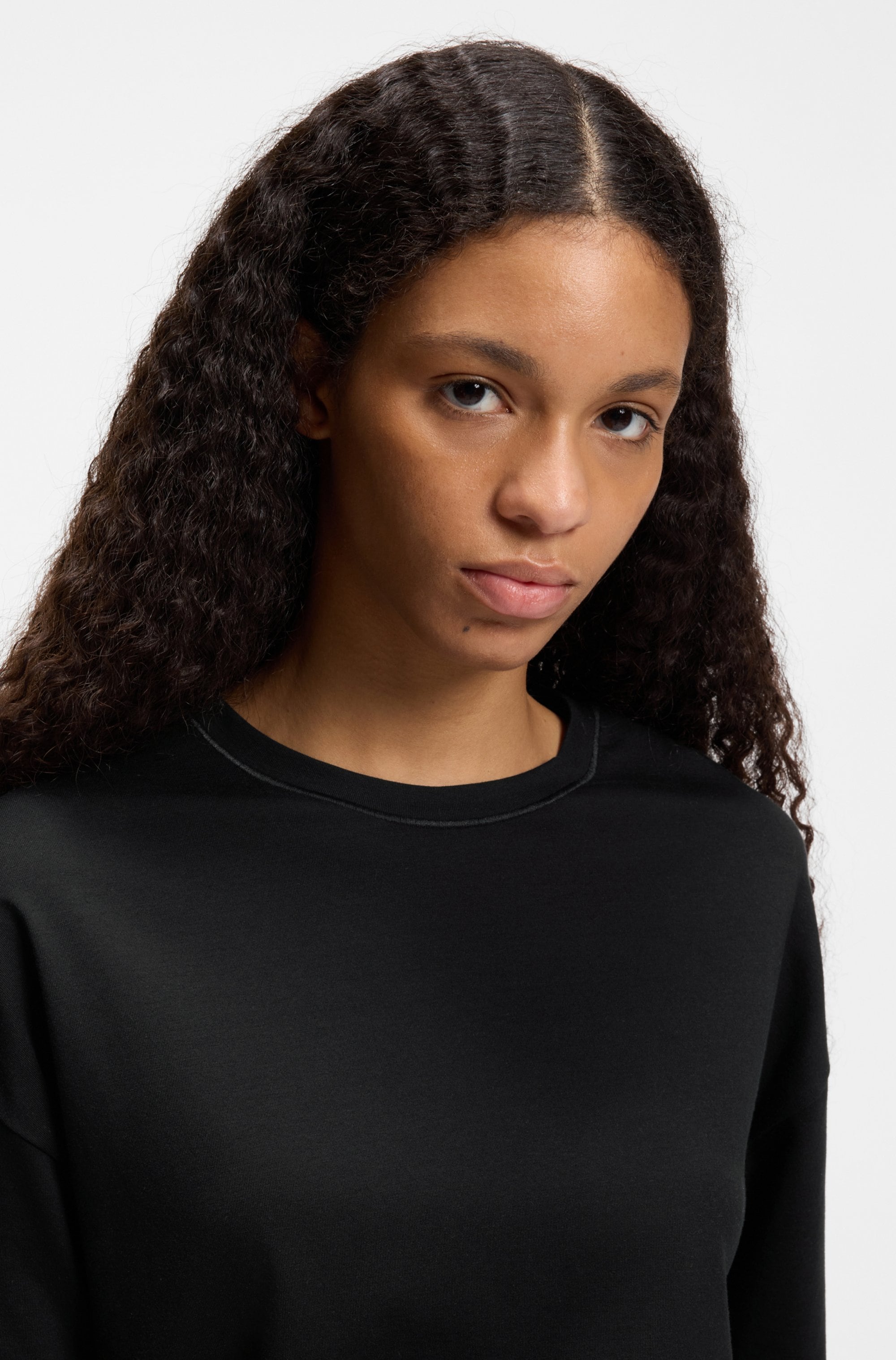 HUGO Underwear Pyjama »MESH LOGO SHORT-SET« Set, 2 Stretch-Baumwolle im Relaxed Fit