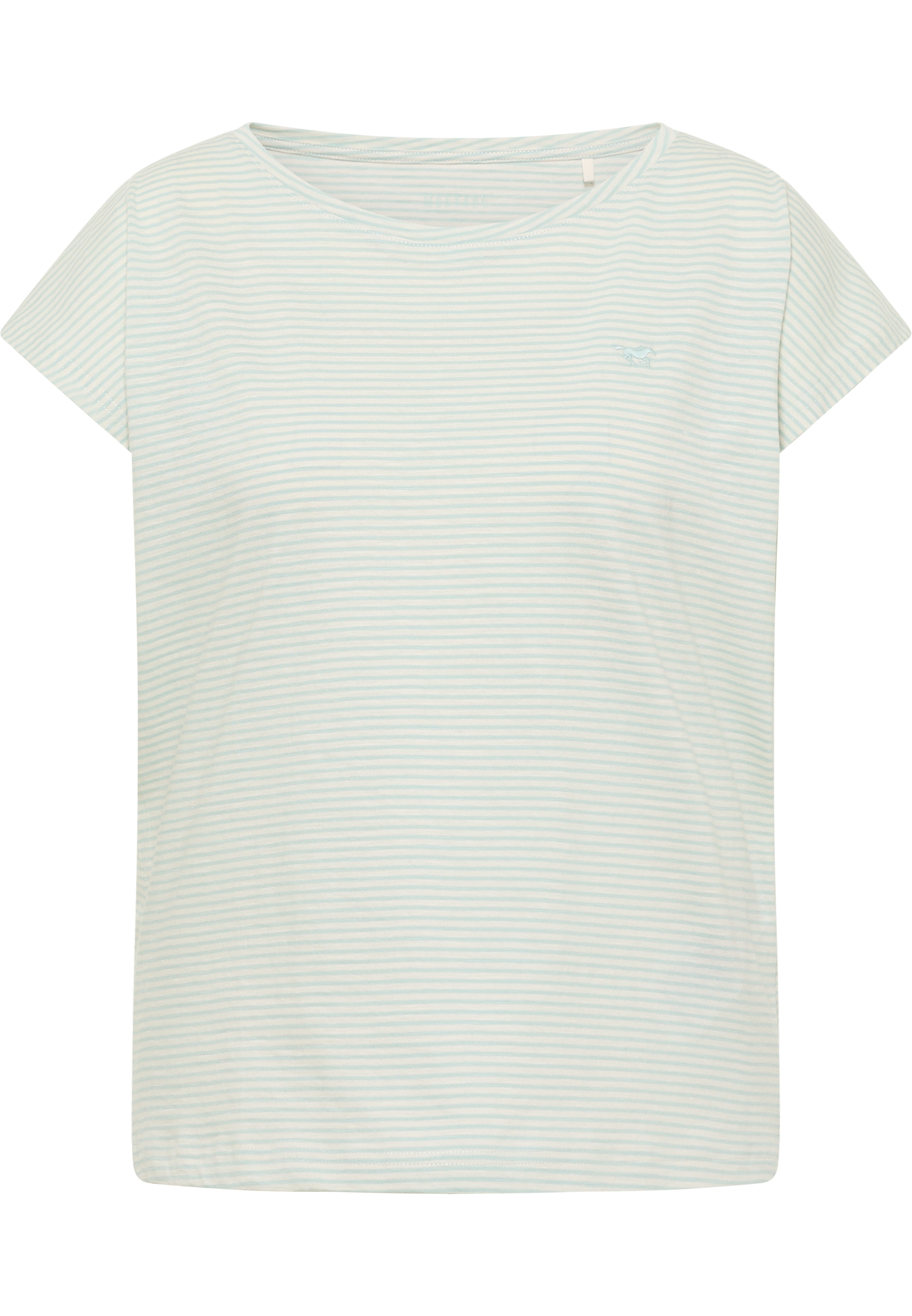 MUSTANG Kurzarmshirt »Damen Style Lesley«