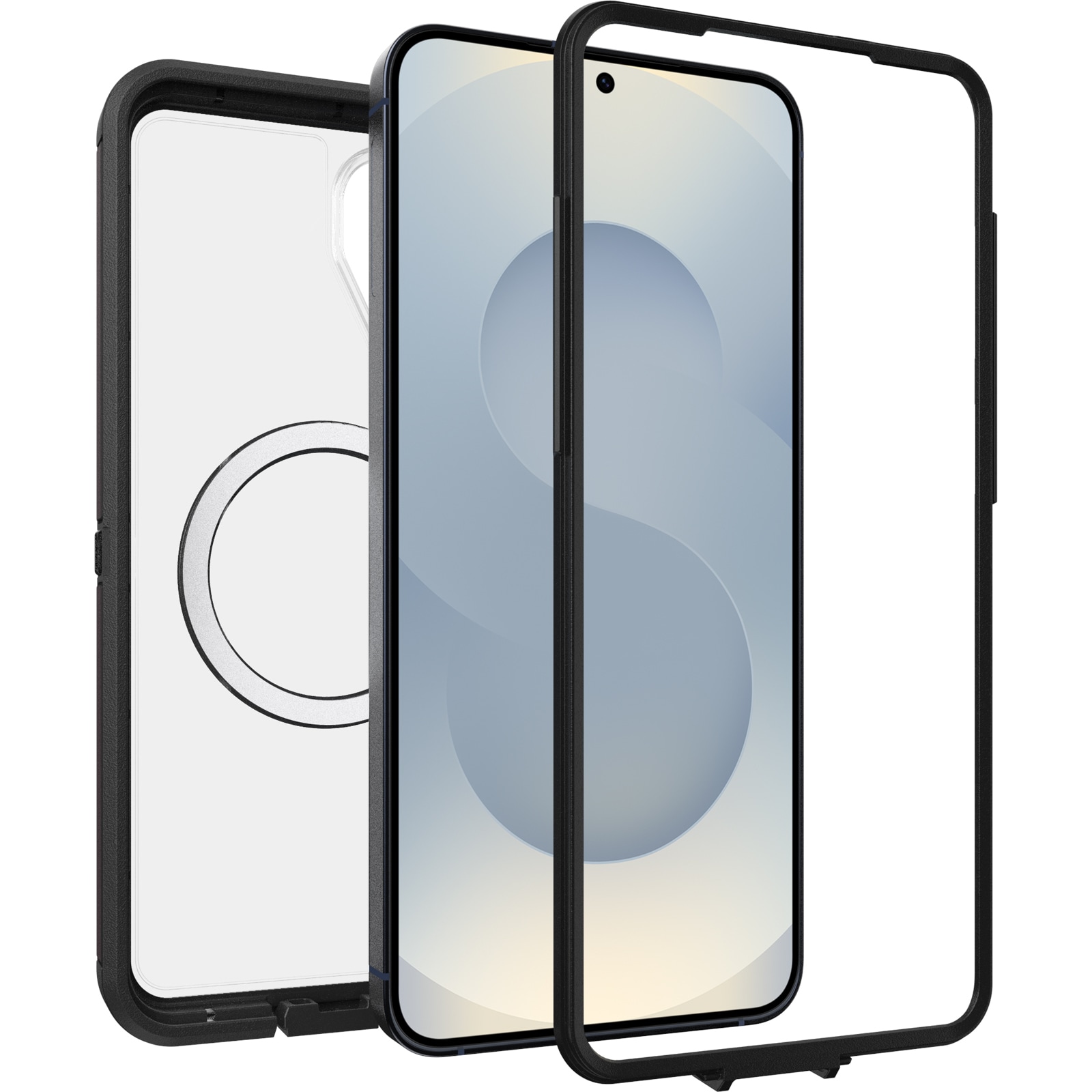 Otterbox Handyhülle »Defender Series Pro XT Clear für Samsung Galaxy S26+« Samsung Galaxy S26+ Backcover, Schutzhülle, Handyschutzhülle, Case, Schutzcase, stoßfest