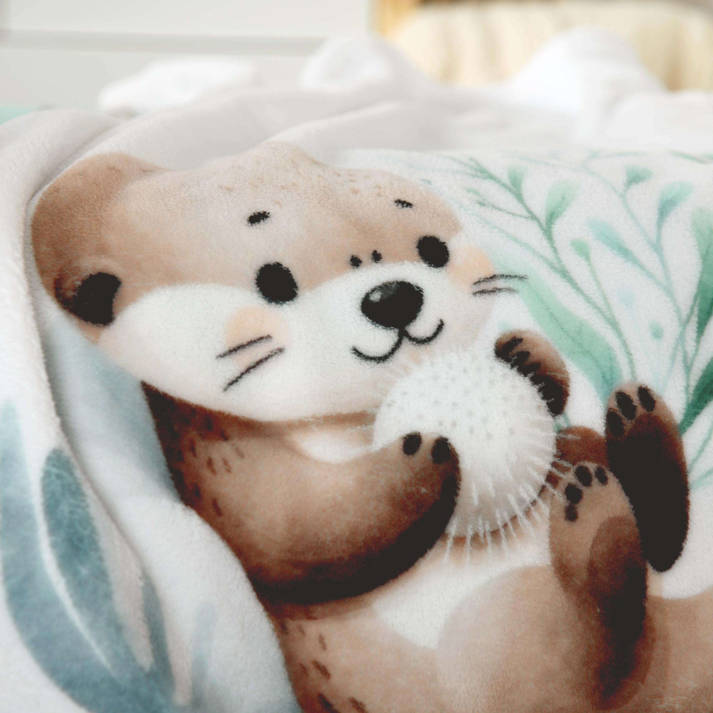 Baby Best Babydecke »Schnuffel-Otter« Weich, leicht und ideal für jeden Tag.
