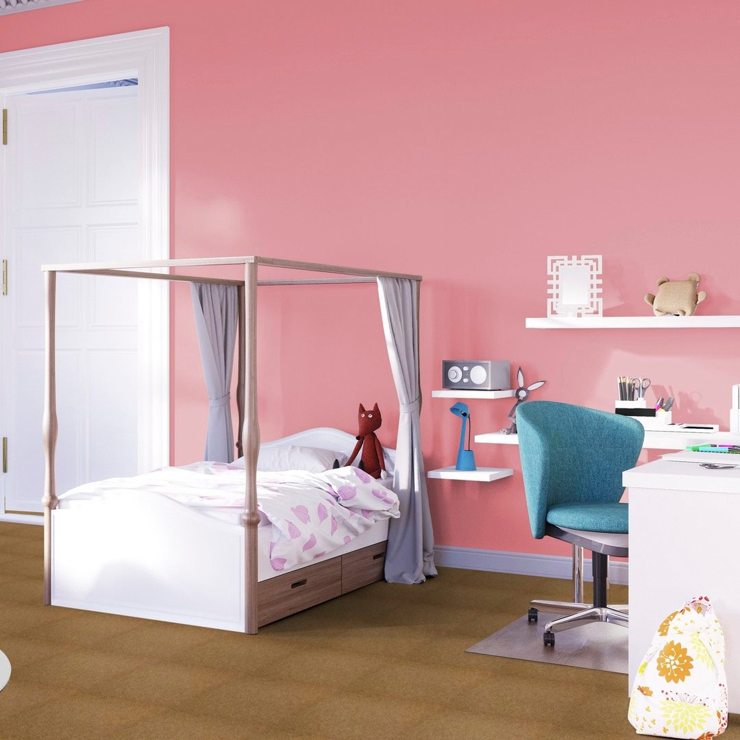 Bodenmeister Teppichboden »Jupiter, Velours - meliert, Made in Belgium«, rechteckig, 7,5 mm Höhe, Wohnzimmer, Schlafzimmer, Kinderzimmer, Breite 400/500 cm