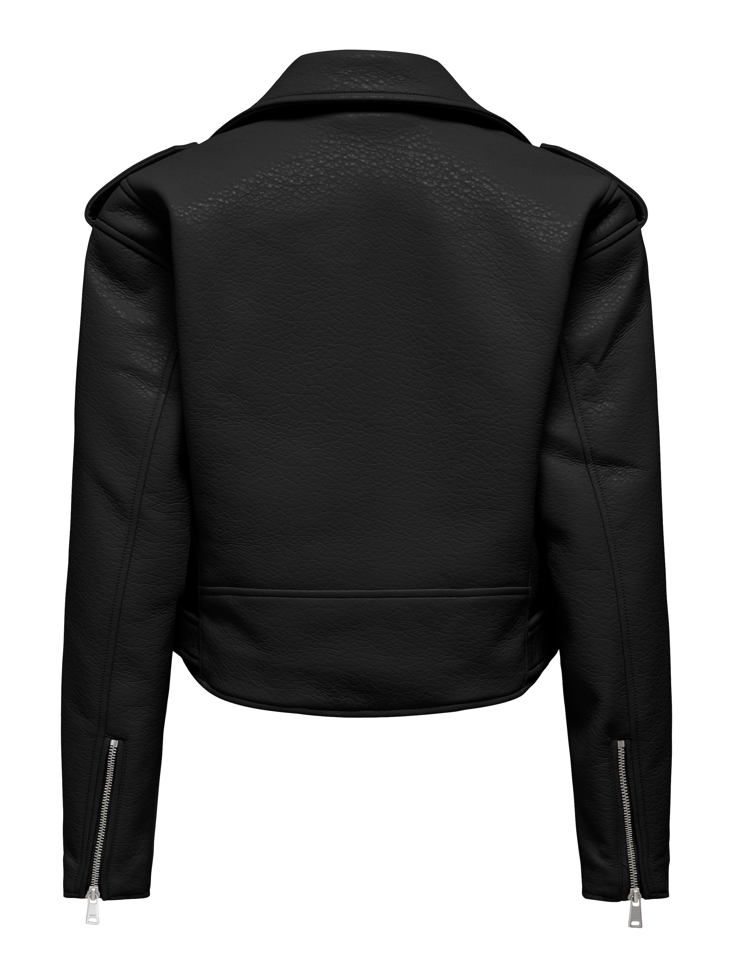 ONLY Lederimitatjacke »ONLSOFT FAUX LEATHER BIKER CC OTW« Lederimitat, Biker-Details