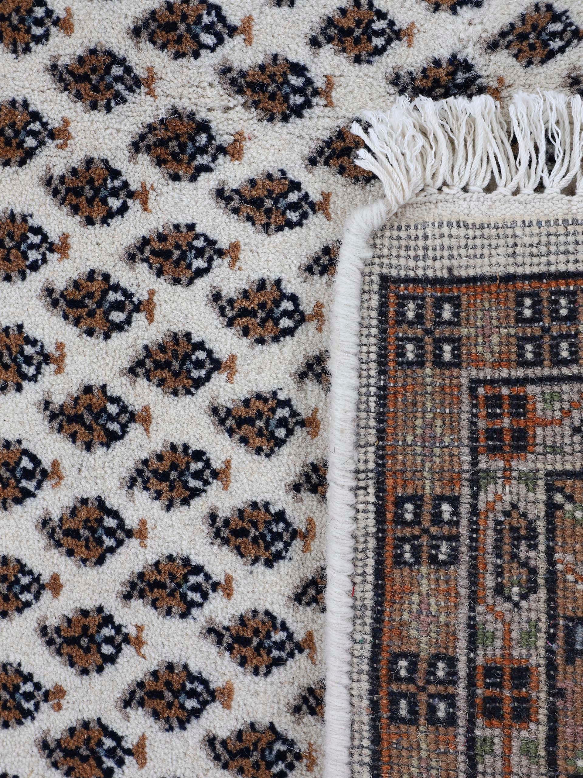 Woven Arts Orientteppich »Mir,  auch als Läufer«, rechteckig, 15 mm Höhe, handgeknüpft, Wohnzimmer, reine Wolle