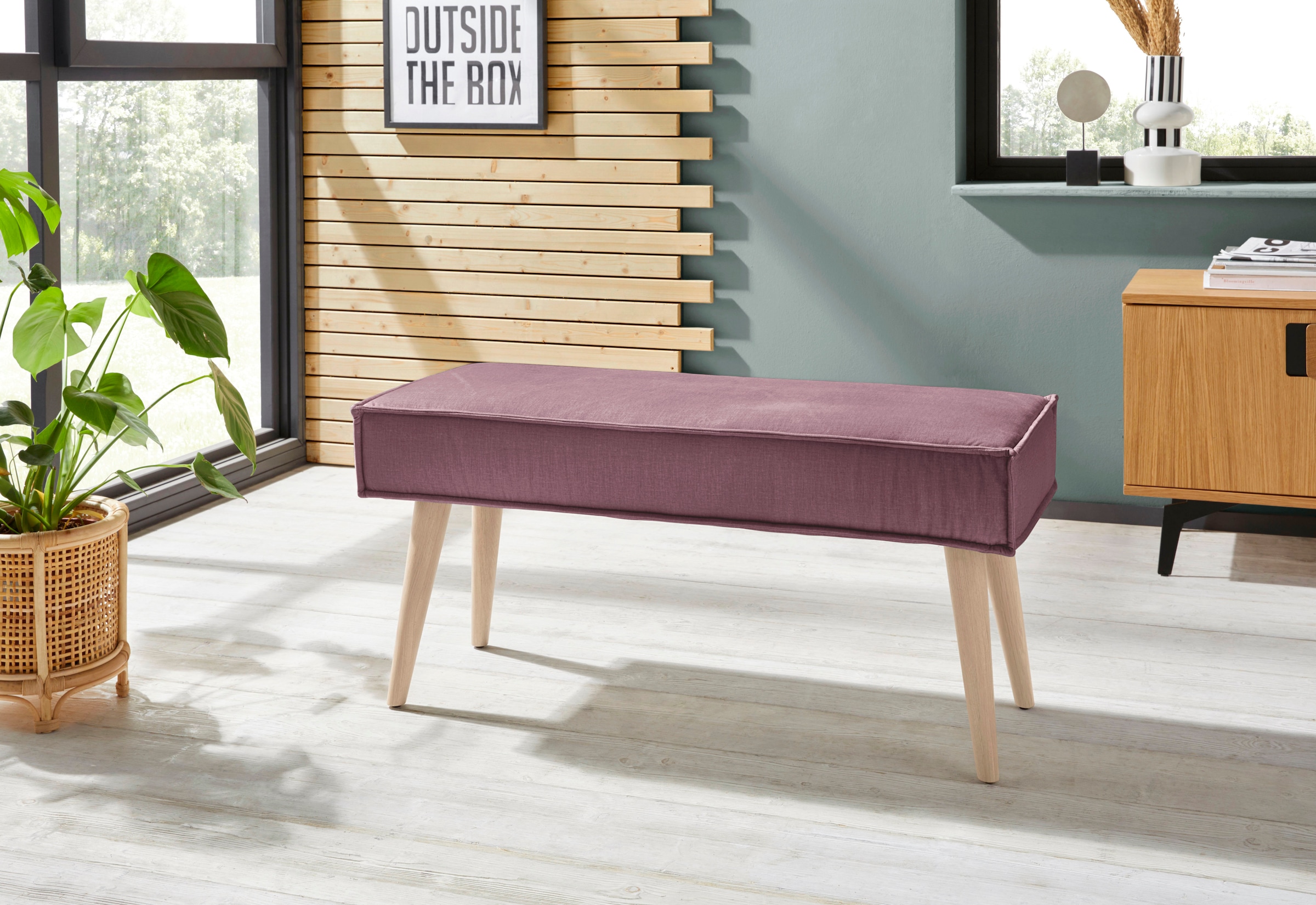 exxpo - sofa fashion Eckbank »Lungo«, Frei im Raum stellbar