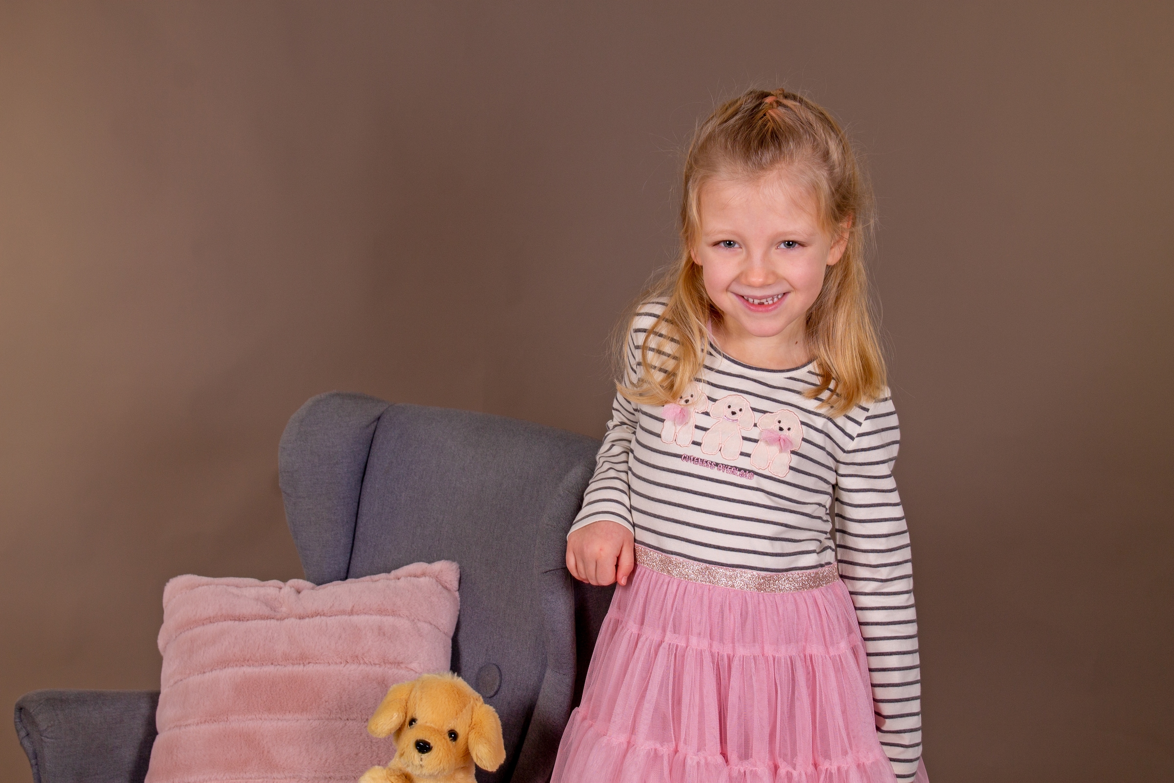 happy girls Midikleid