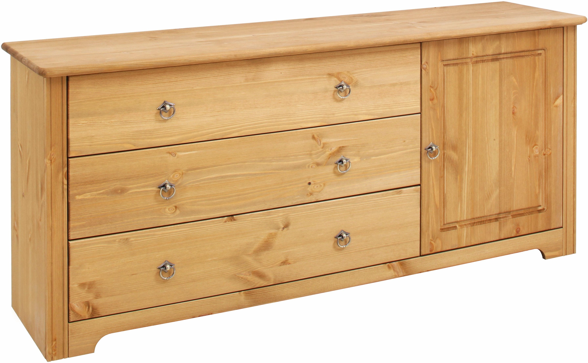 OTTO home Kombikommode "Hugo" aus massiver Kiefer, Breite 152 cm