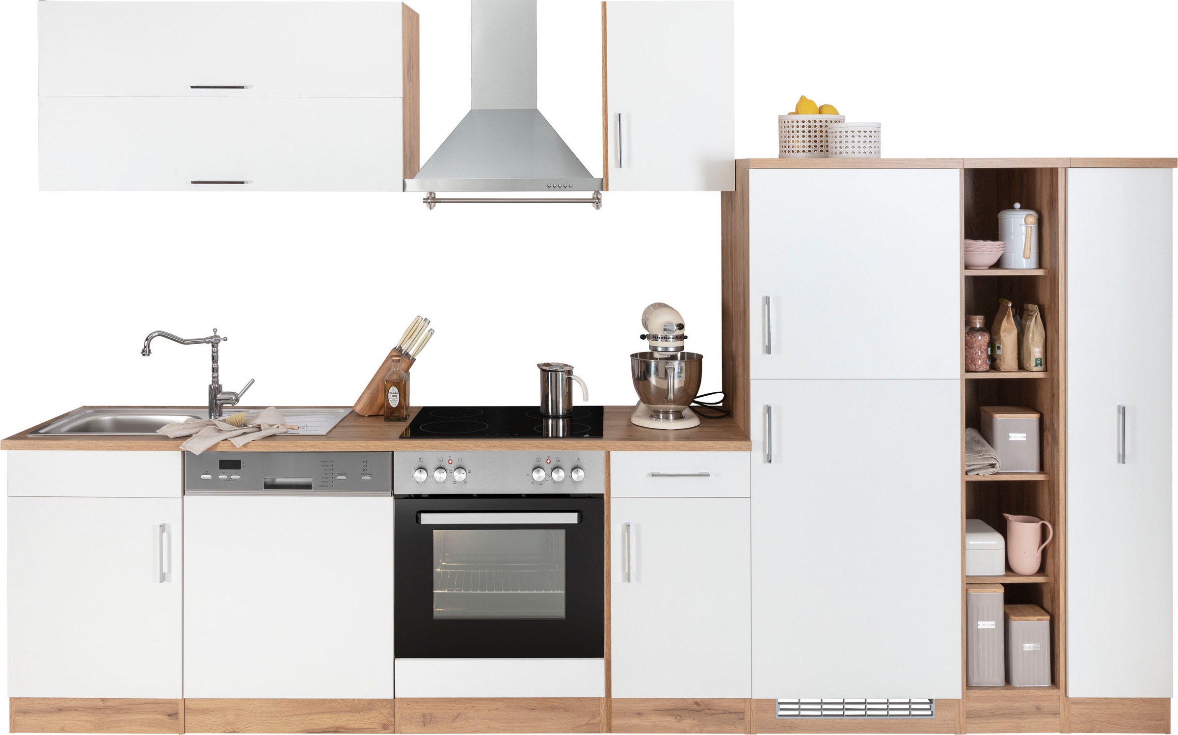 HELD MÖBEL Küchenzeile »Colmar«, mit E-Geräten, Breite 330 cm auf Raten  kaufen