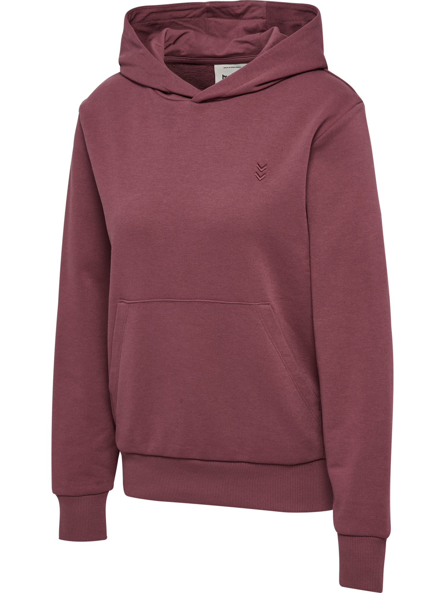 hummel Kapuzensweatshirt »HMLPULSE W SWEAT HOODIE«, normale Passform, mit Kapuze, mit gesticktem Chevron-Logo
