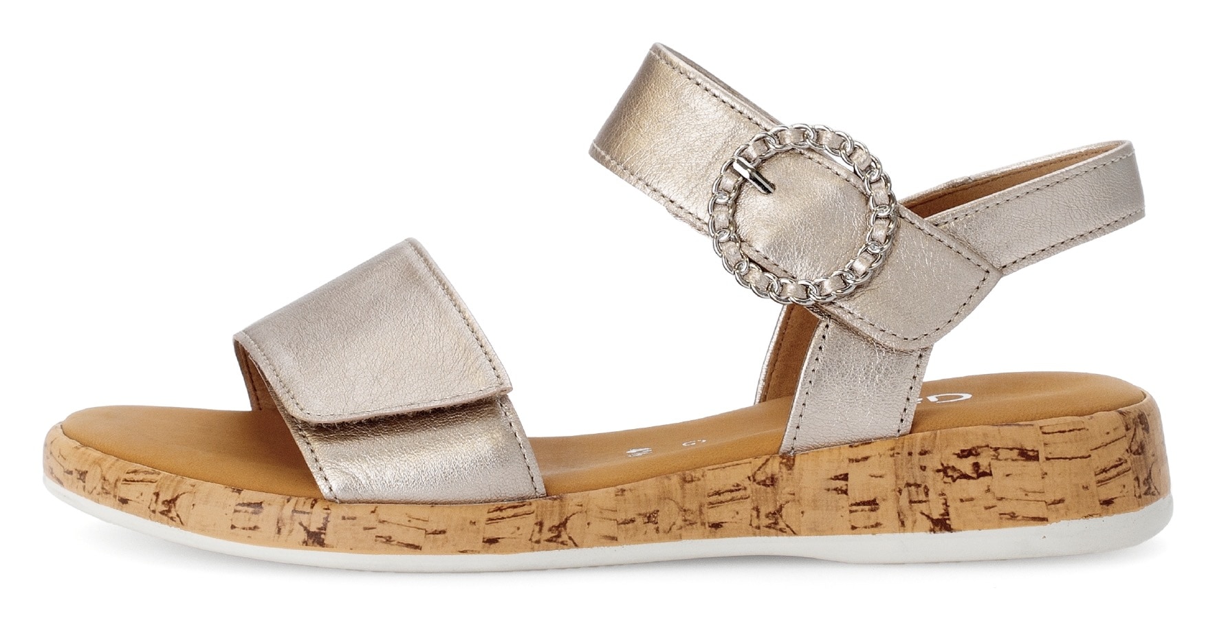 Gabor Keilsandalette »RHODOS«, Riemchensandale, Komfortschuh, Sommerschuh mit hübscher Zierschnalle