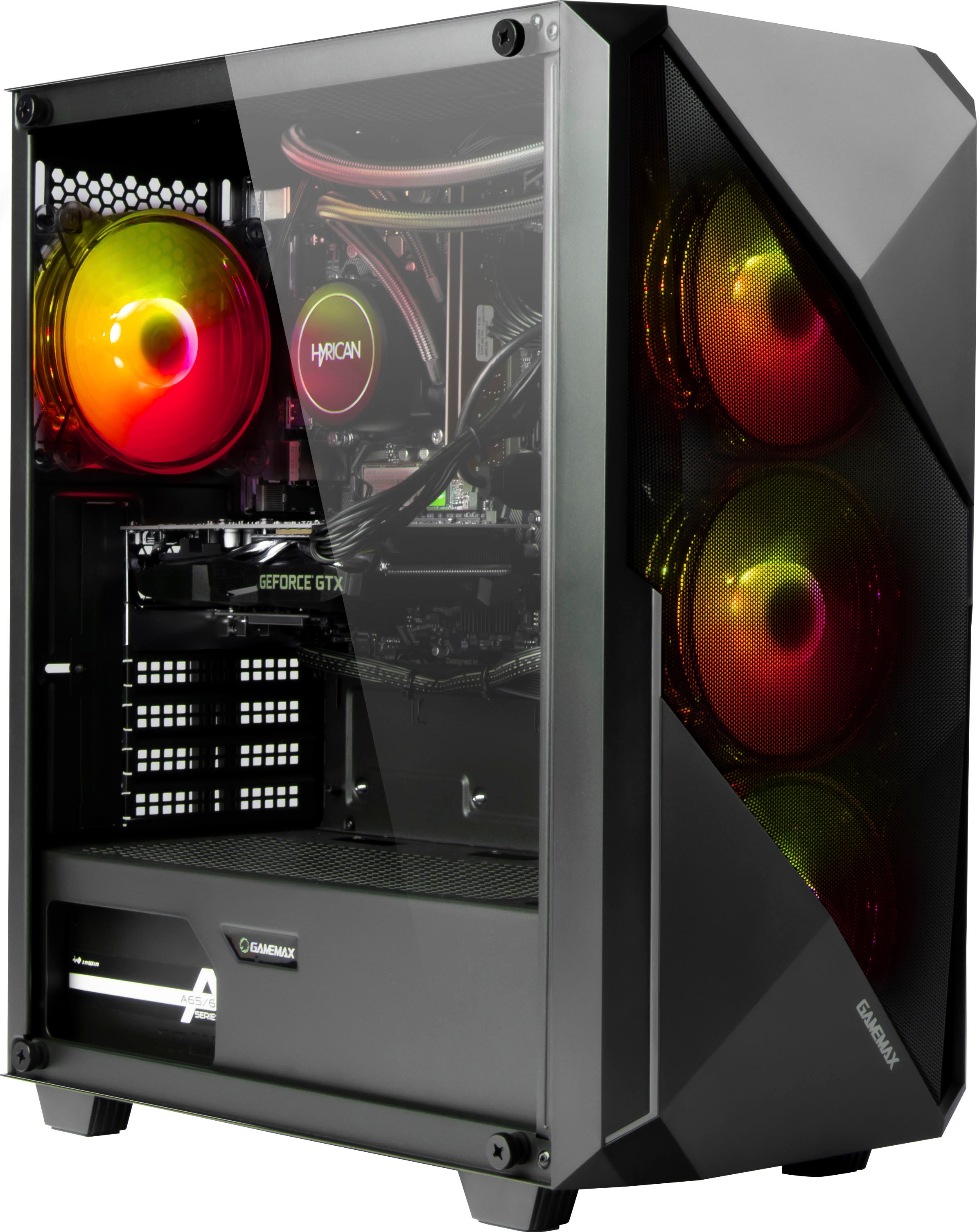 Hyrican Gaming-PC-Komplettsystem »Striker SET02268«, Windows 11, i5-12400F, inklusive 27" Monitor AOC C27G2AE/BK