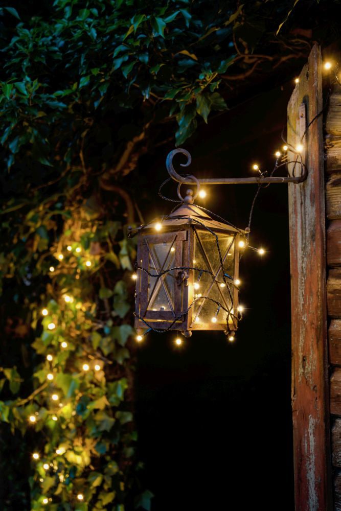 KONSTSMIDE LED-Lichterkette »Weihnachtsdeko aussen«, gefrostet, bequem 80 kaufen weiße warm Dioden