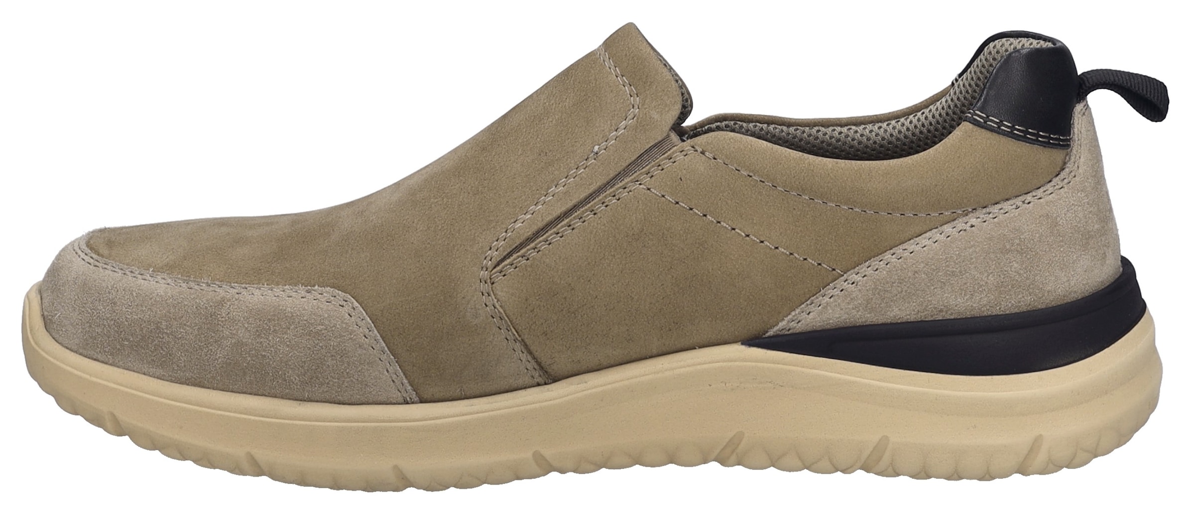 Josef Seibel Slip-On Sneaker »Wales 04«, Slipper, Komfortschuh, Schlupfschuh mit elastischem Gummizug-Einsatz
