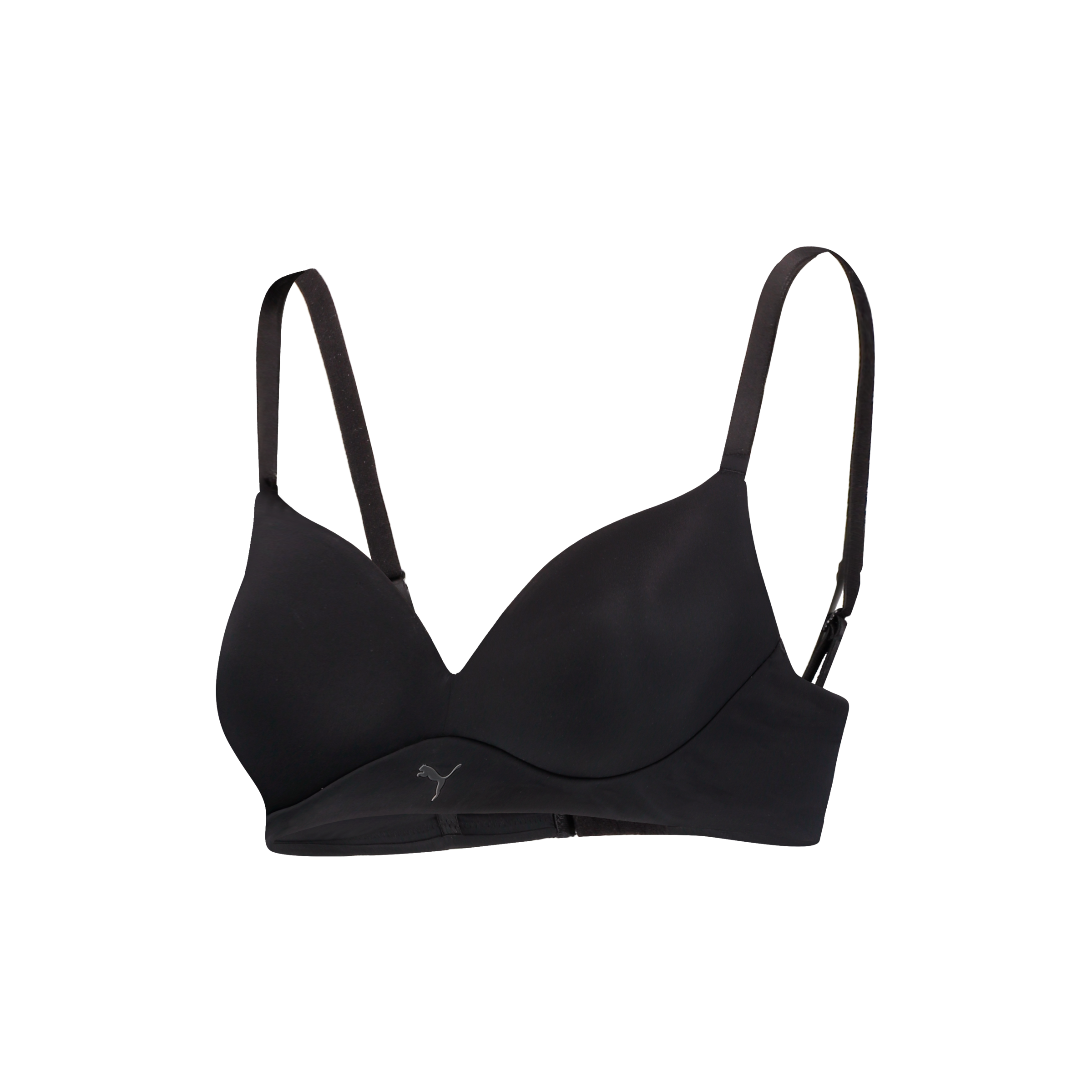 PUMA Bügelloser BH »PUMA WOMEN SOFT PADDED BRA«, Weiche Wattierung, Vorgeformte Körbchen