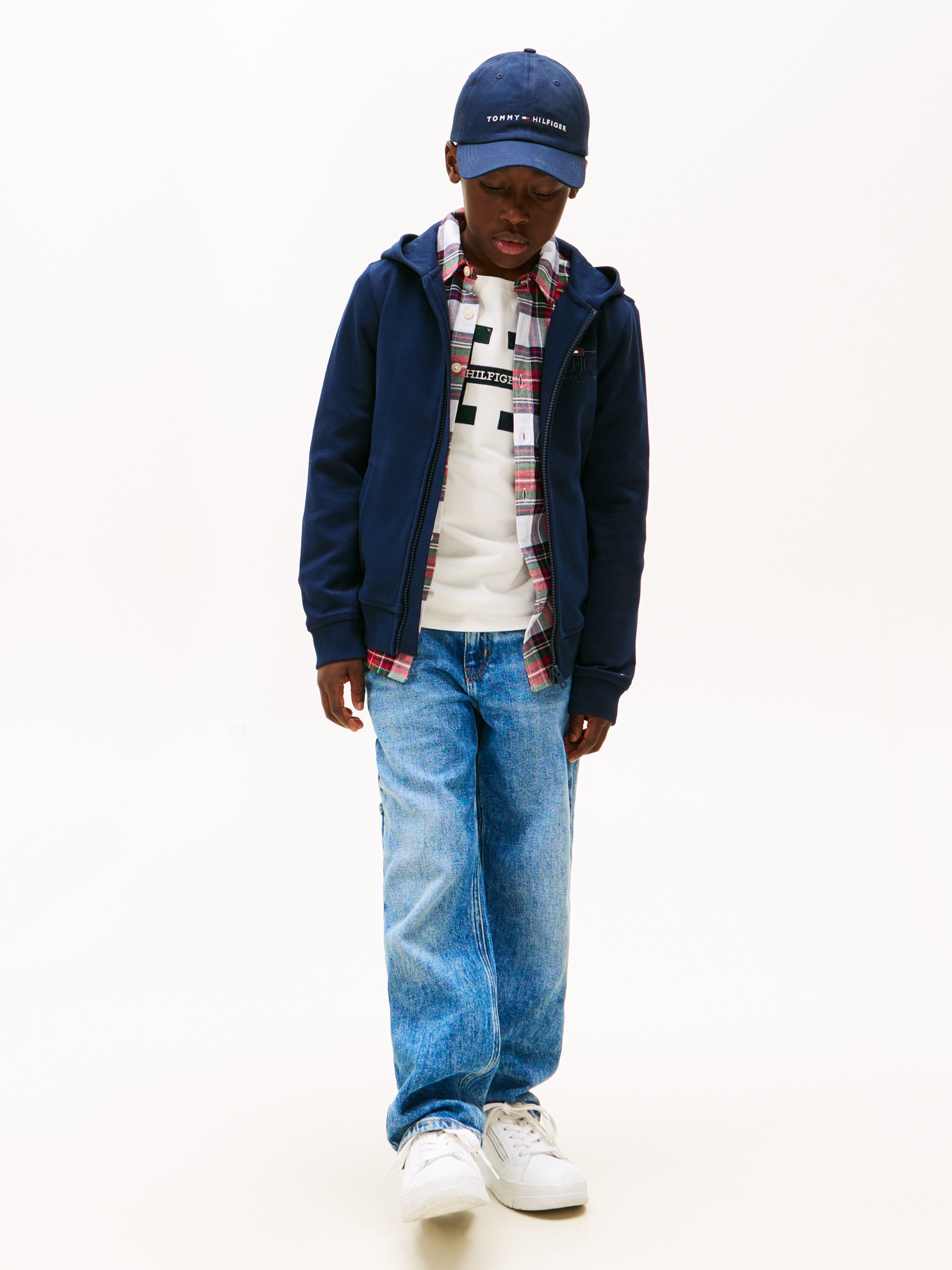 Tommy Hilfiger Sweatjacke Regular fit, für Kinder bis 16 Jahre