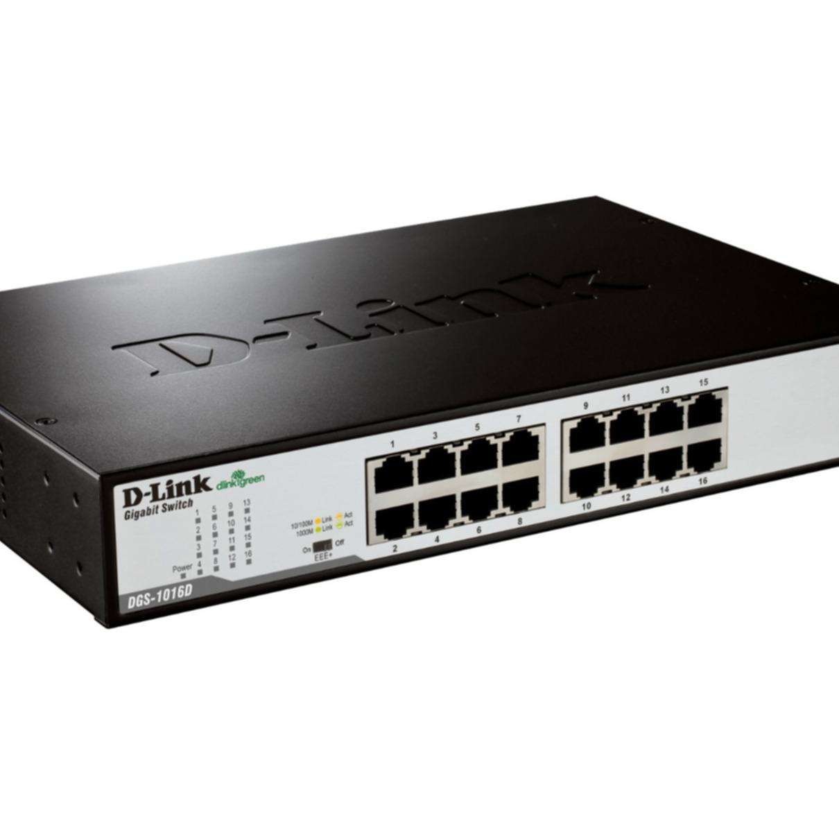 D-Link Netzwerk-Switch »DGS-1016D/E«