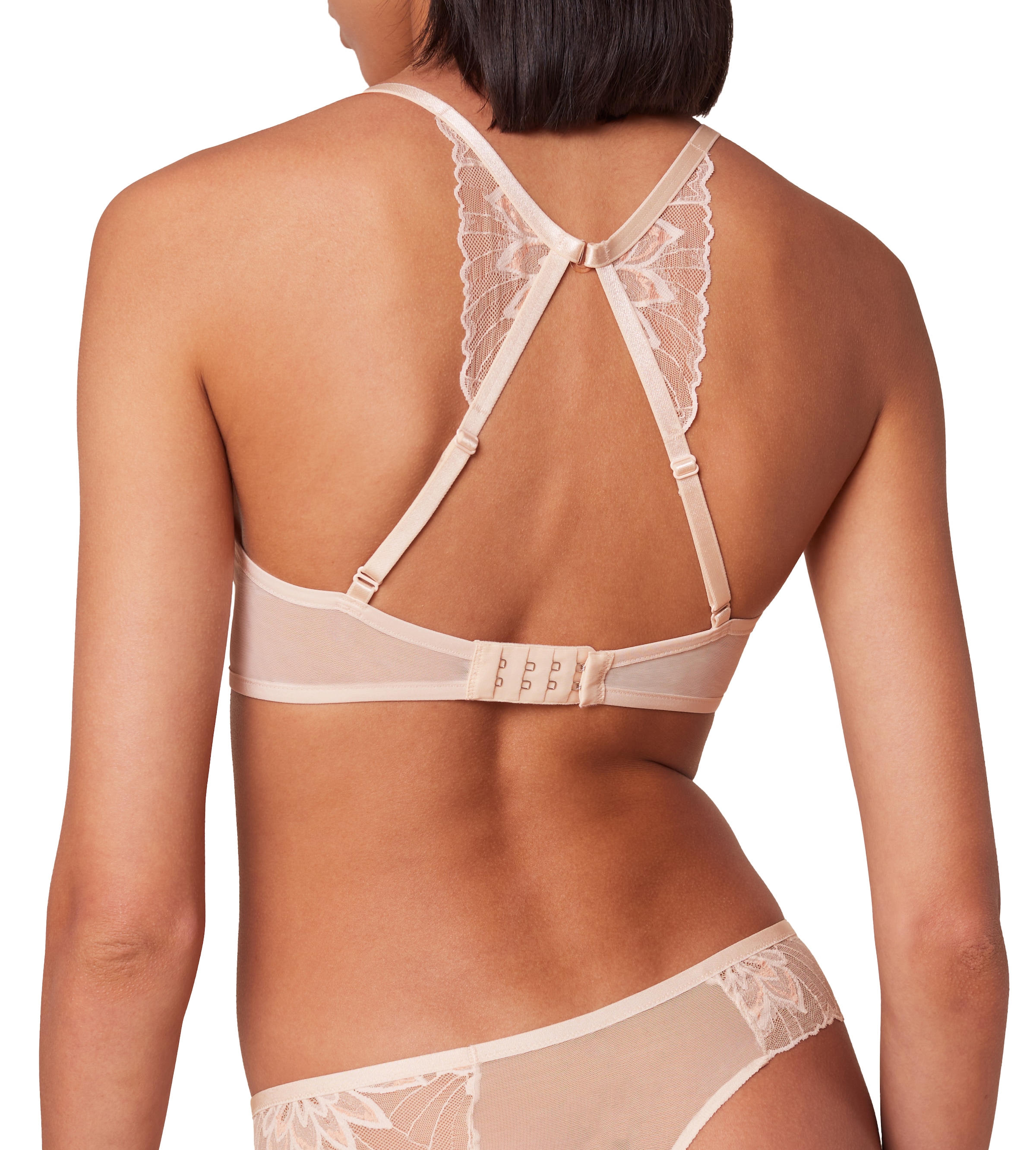 Triumph Bügel-BH »Amourette Charm Delight WHP«, zweifarbige Spitze