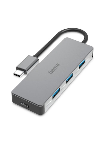 Hama USB-Adapter »USB-C-Hub, 4 Ports, USB 3.2 Gen2, 10 Gbit/s, Alu USB-Hub«, USB-C zu... kaufen