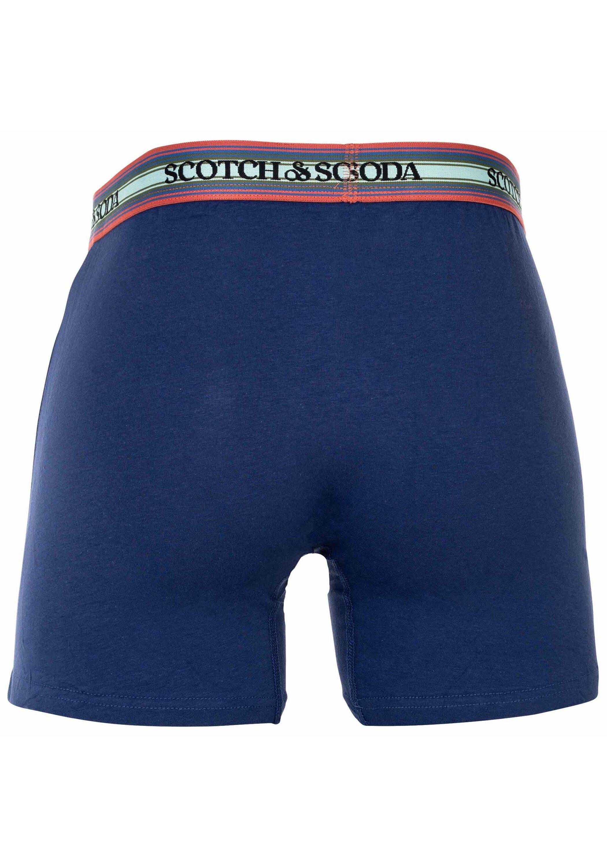 Scotch & Soda Boxershorts »Boxershort Solid Cotton Stretch 3er Pack«