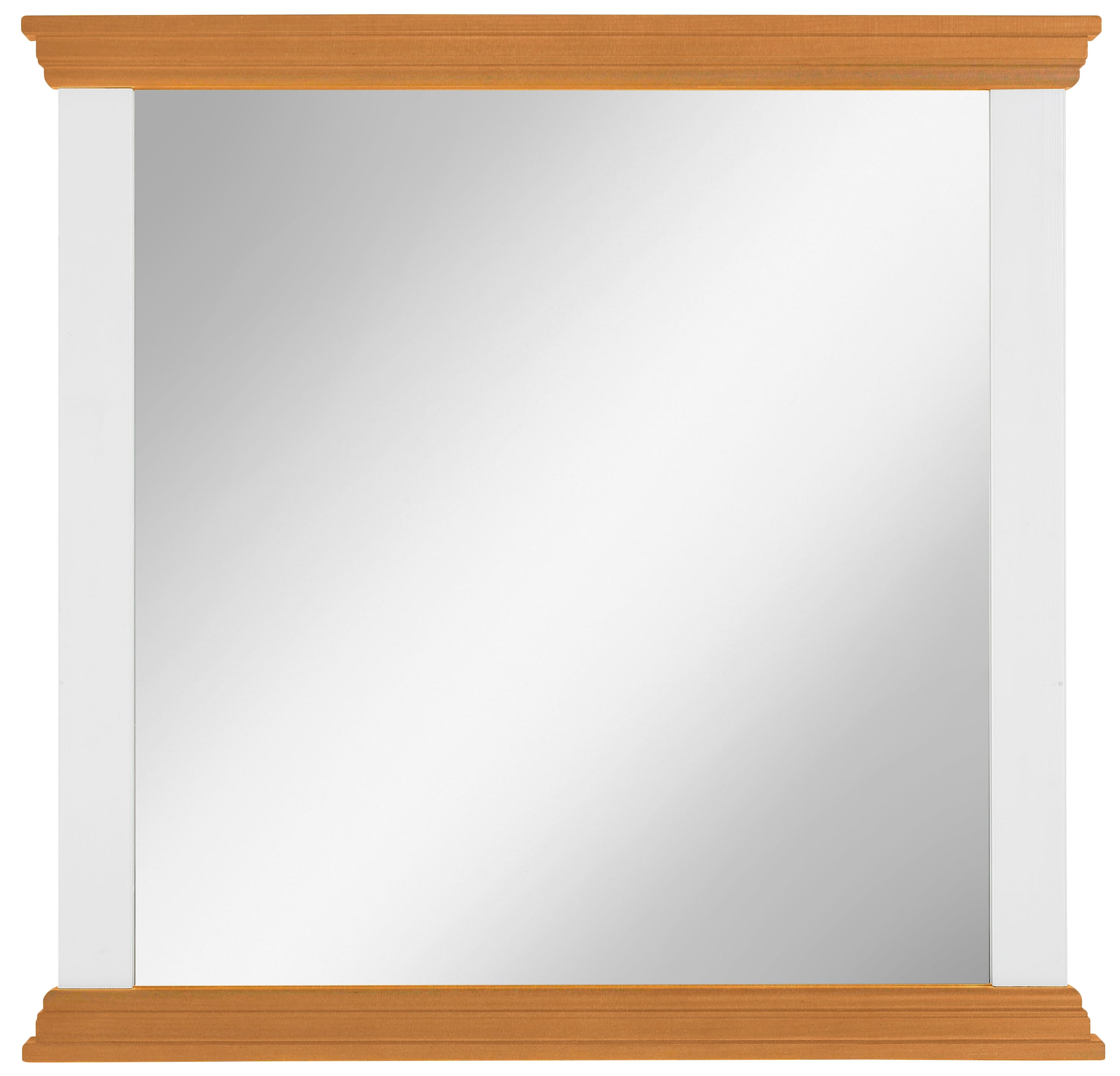 Home affaire Garderobenspiegel »Basilico«, Rahmen aus massiver Kiefer, FSC®, Breite 86 cm