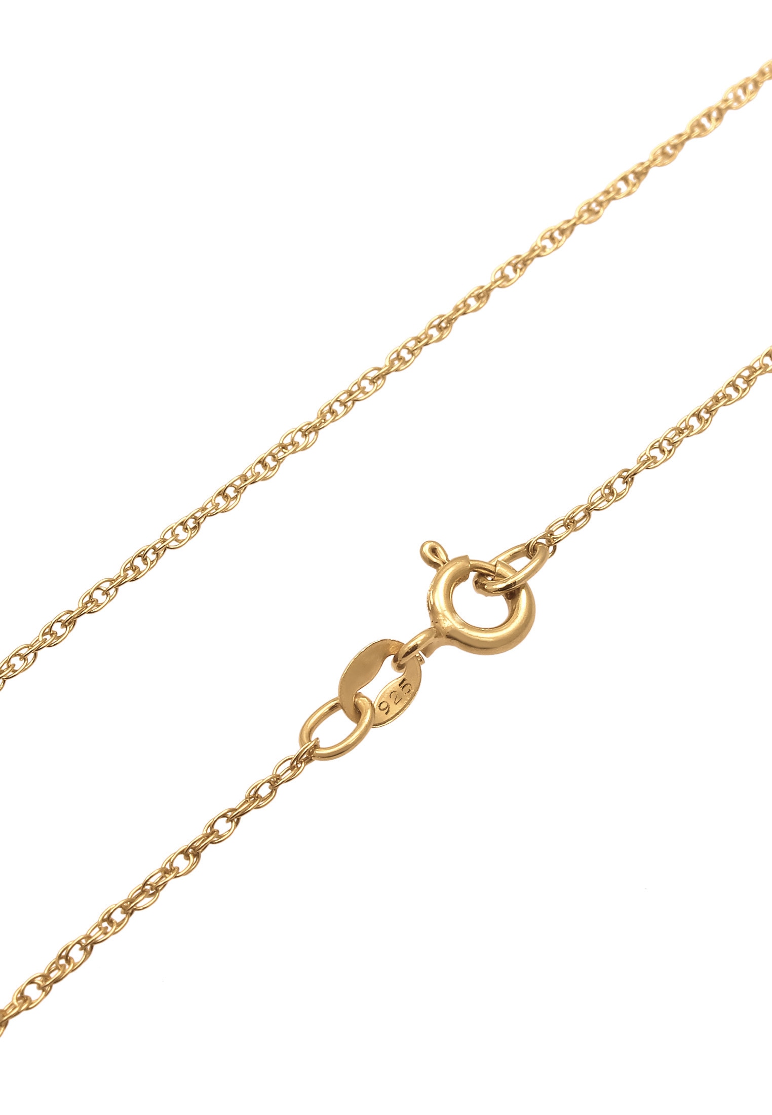 Elli Silberkette »Halskette Halbmond Stern Opal Astro 925 Silber«