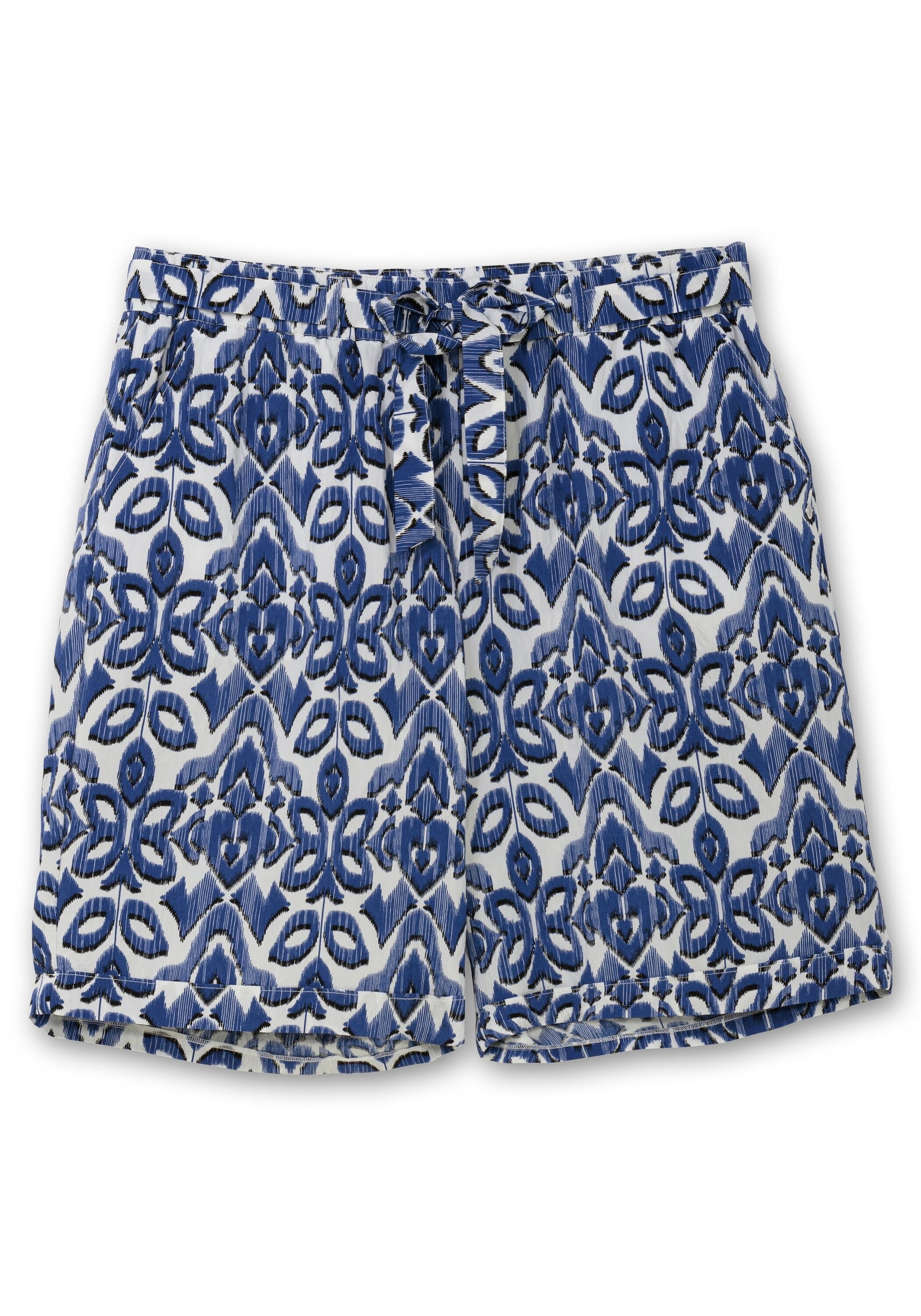 Sheego Bermudas »Schlupf-Bermudas mit Schlupfbund und Stoffgürtel«