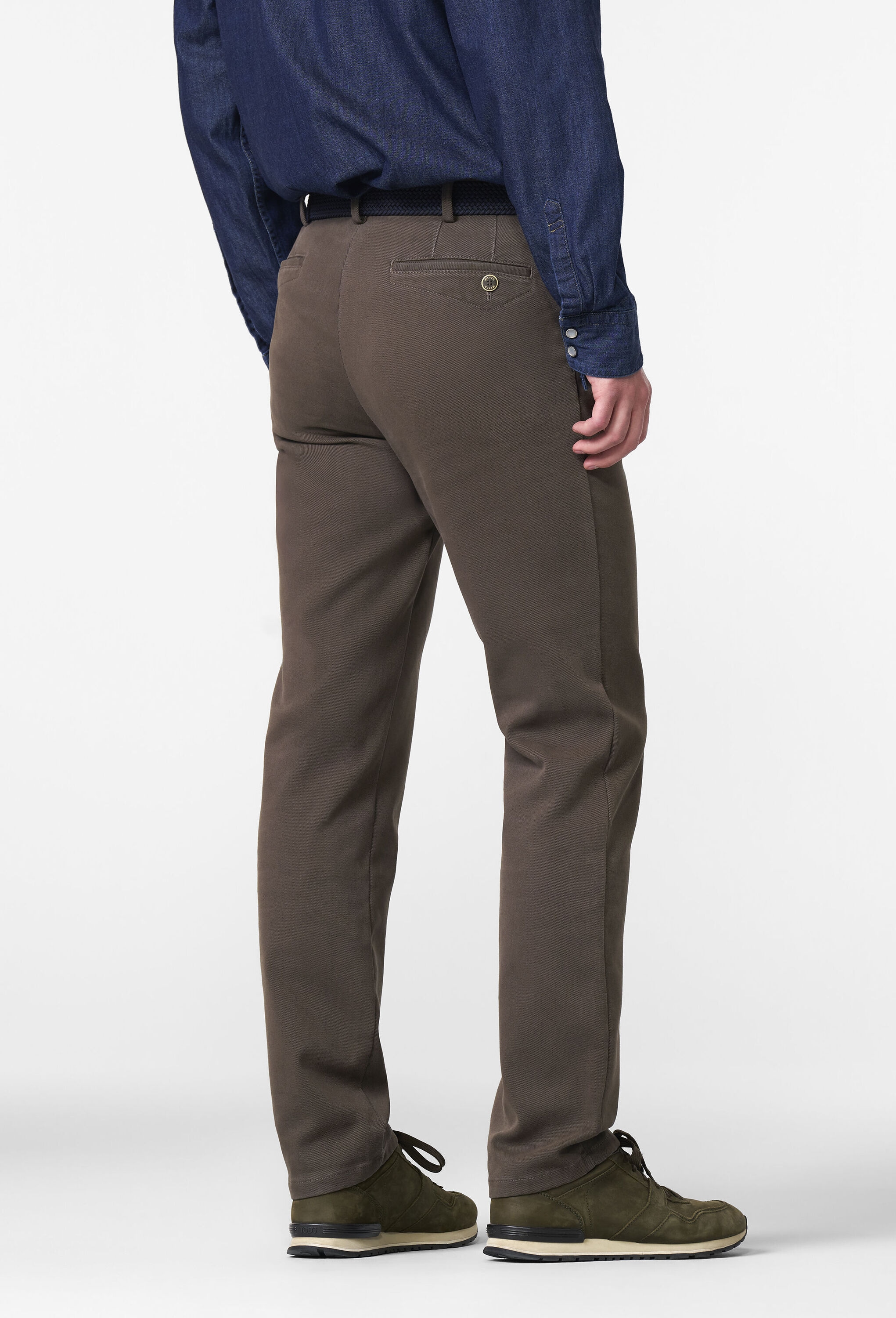 MEYER Chinohose »DUBLIN«  aus warmem Winter-Twill