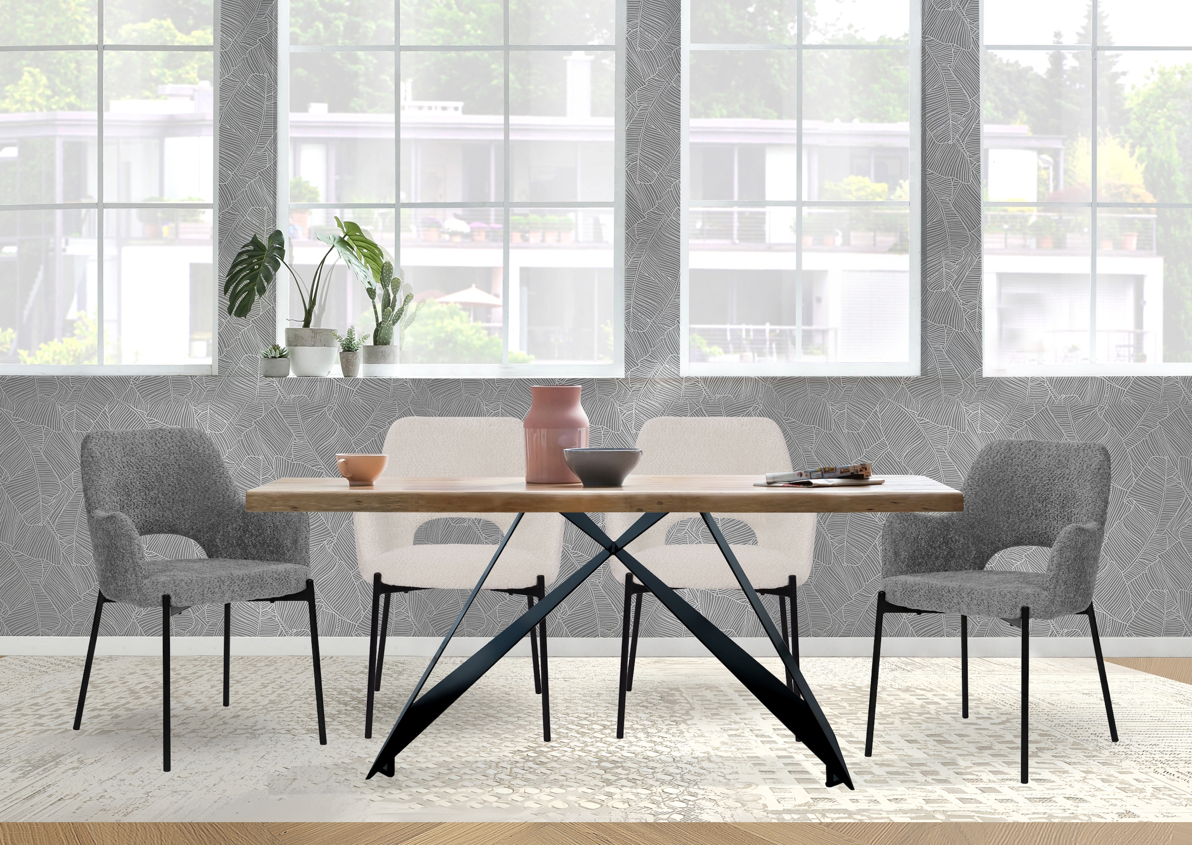 SIT Tischbein, (1 St.), Cross Base