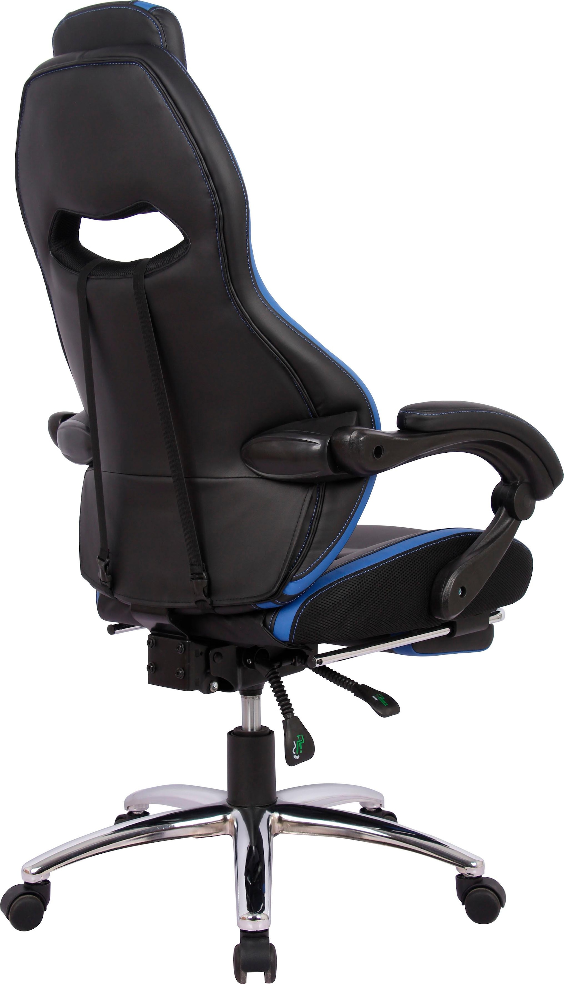 INOSIGN Gaming-Stuhl UNIVERSAL gepolstert Funktionen Jahre »Sprinta komfortabel | ausziehbarer XXL mit vielen ergonomischen ➥ 3 Chefsessel Fußstütze,«, mit Kunstleder, Garantie 1