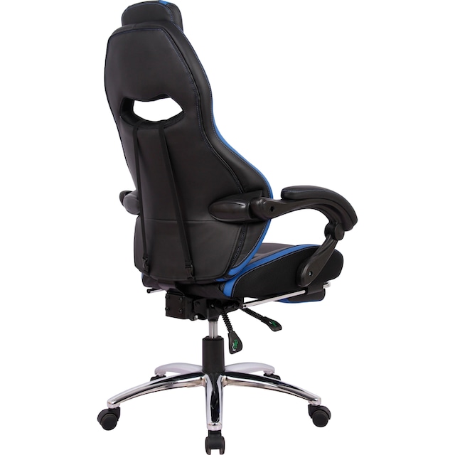 INOSIGN Gaming-Stuhl »Sprinta 1, Chefsessel mit ausziehbarer Fußstütze,«,  Kunstleder, komfortabel gepolstert mit vielen ergonomischen Funktionen ➥ 3  Jahre XXL Garantie | UNIVERSAL