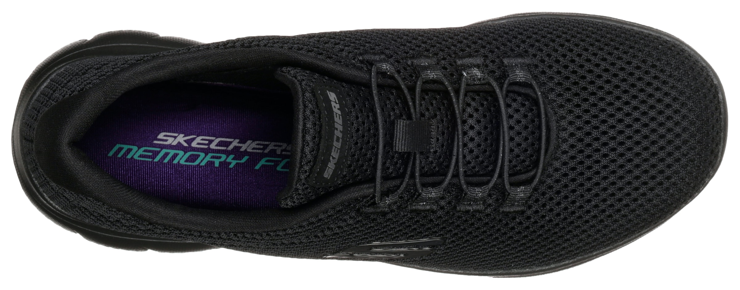 Skechers Slip-On Sneaker »SUMMITS«, Freizeitschuh, Halbschuh, Schlupfschuh mit komfortabler Innensohle