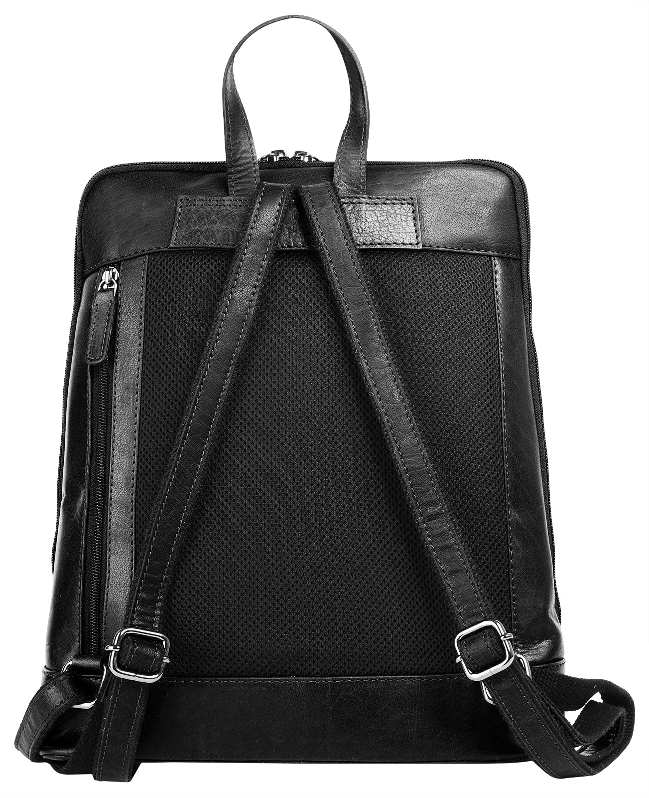 X-Zone Cityrucksack, echt Leder