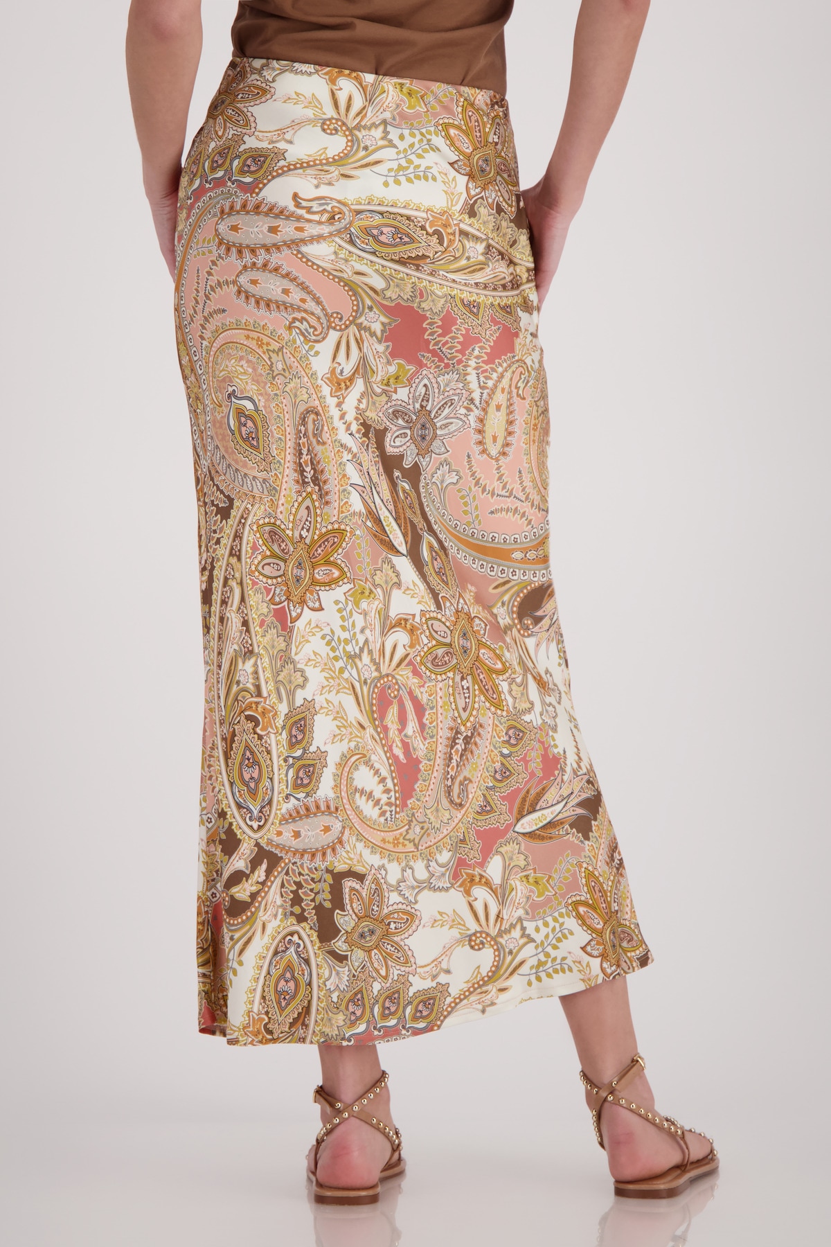 Monari Maxirock »Rock Paisleydruck allover« Regular fit mit Paisleymuster