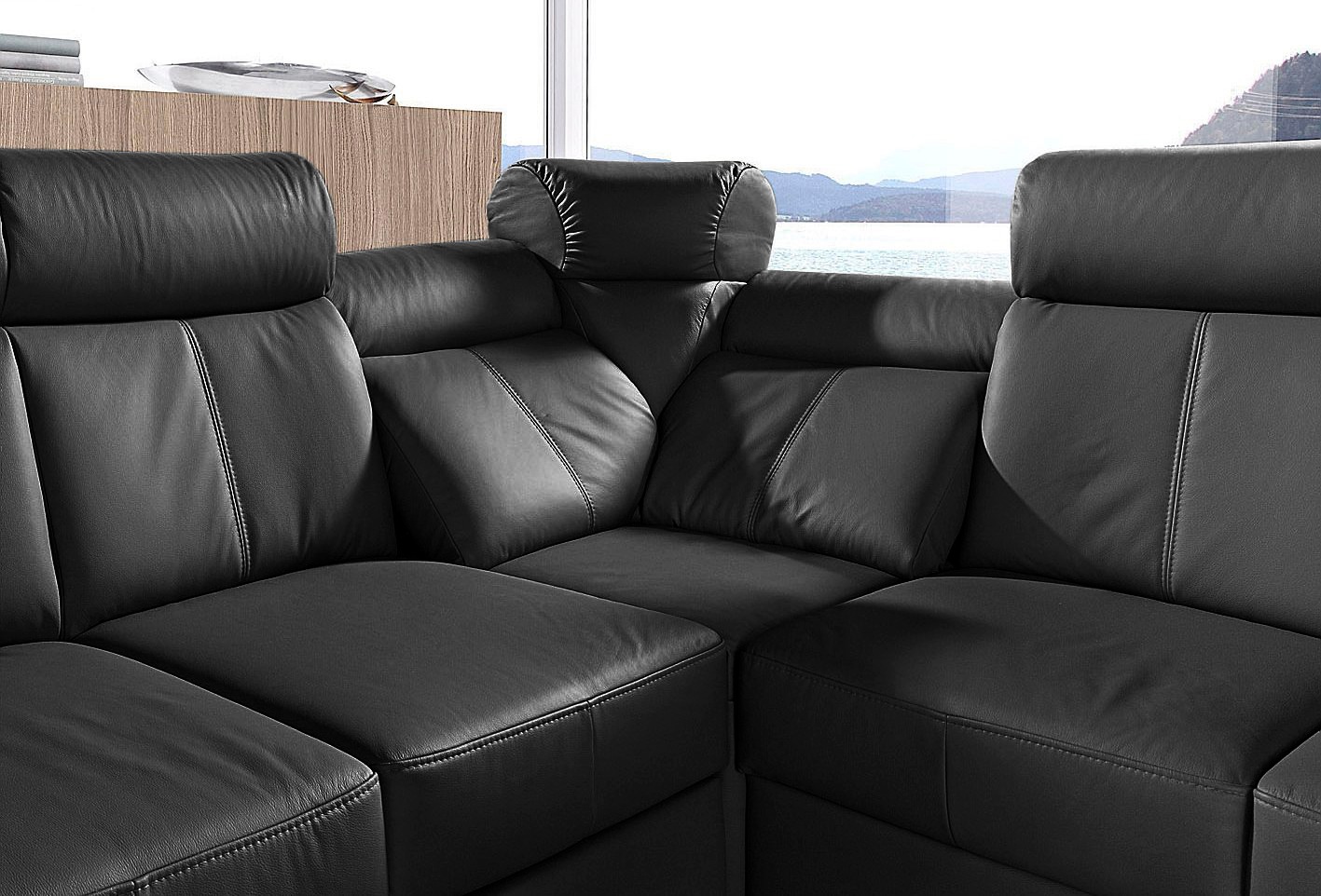 sit&more Wohnlandschaft »Basel U-Form«, wahlweise mit Relaxfunktion