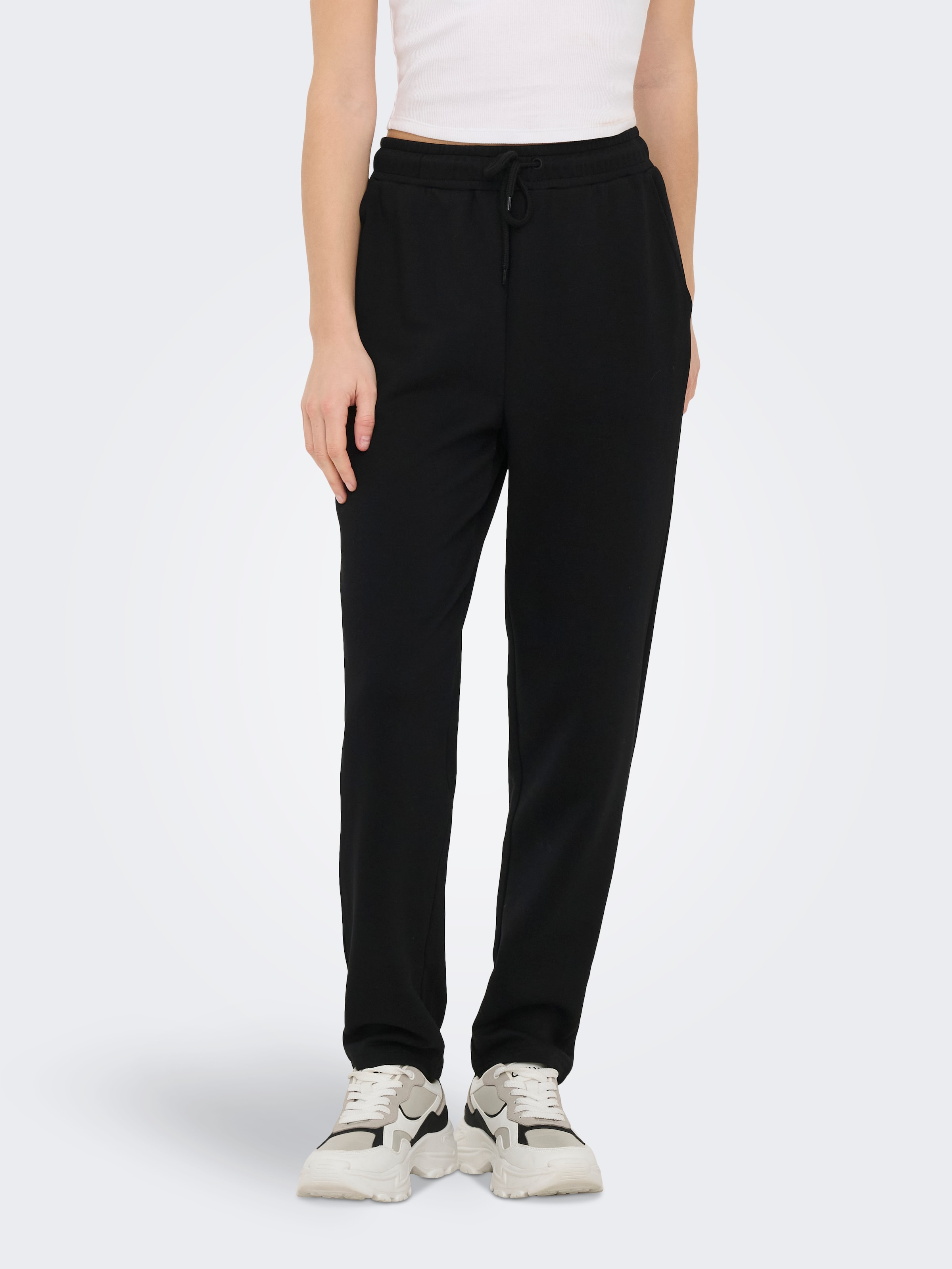 ONLY Play Sweathose »ONPLOUNGE HW TAPERED SWT PNT«  Materialmix