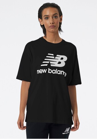 New Balance T-Shirt »NB ESSENTIALS STACKED LOGO OVERSIZED T-SHIRT« kaufen