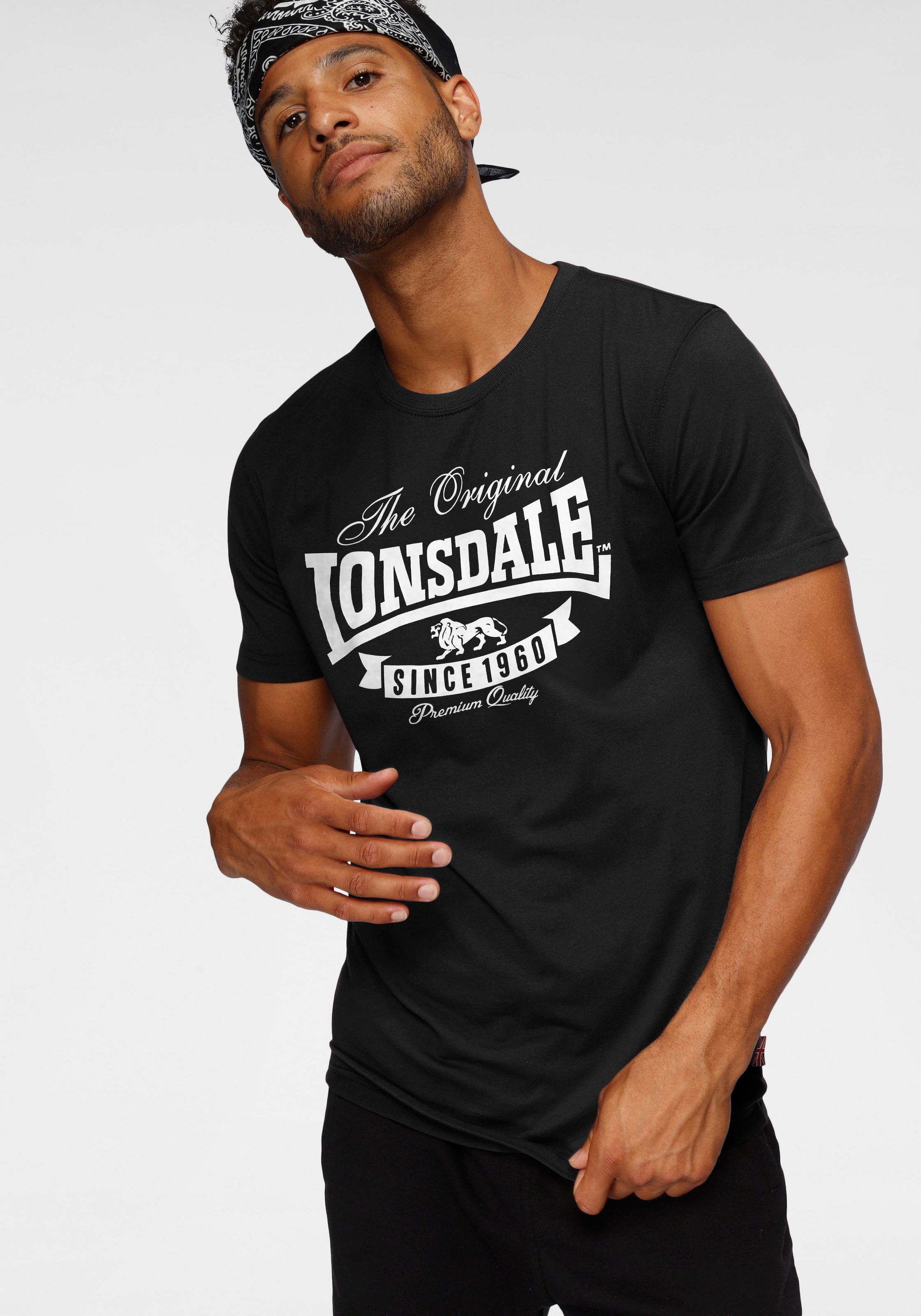 Lonsdale T-Shirt »SUSSEX-TORBAY«, (Packung, 2 tlg., 2er-Pack)