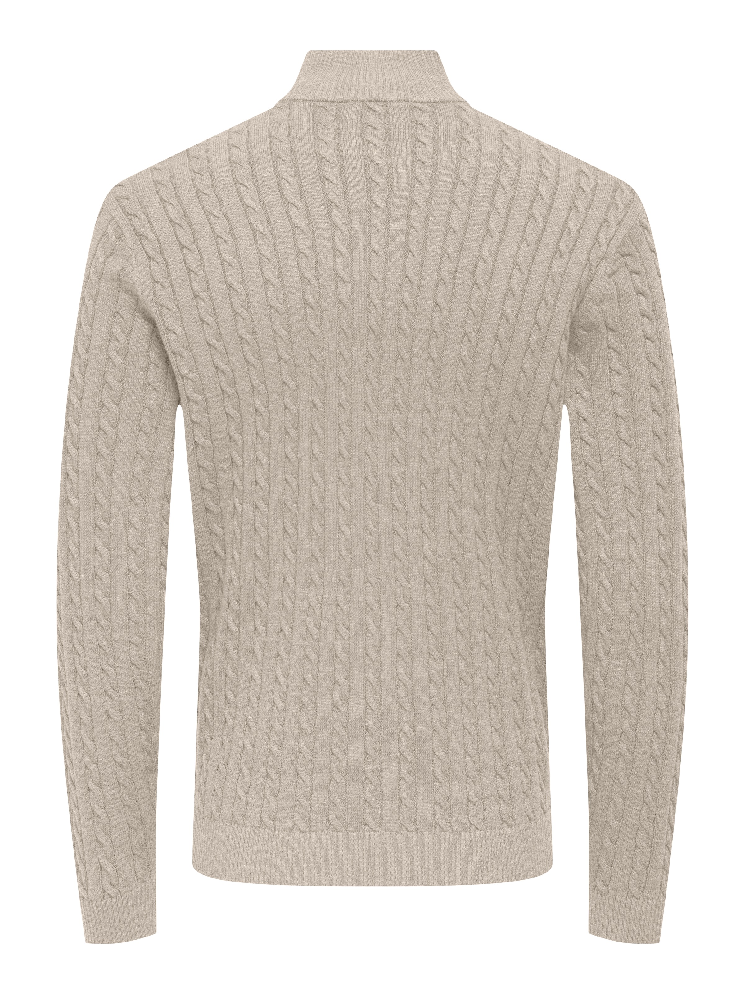 ONLY & SONS Troyer »ONSLOUI REG 12 CABEL HALF ZIP KNIT«