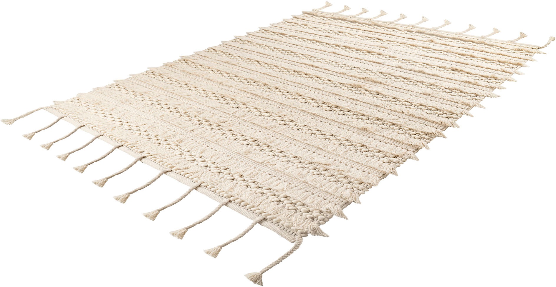 me gusta Wollteppich »Bohist 325« rechteckig 18 mm Höhe