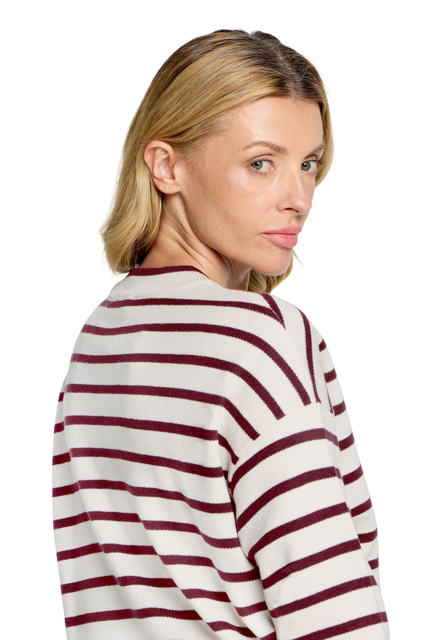 Betty&Co Strickpullover »Strickpullover mit Streifen«