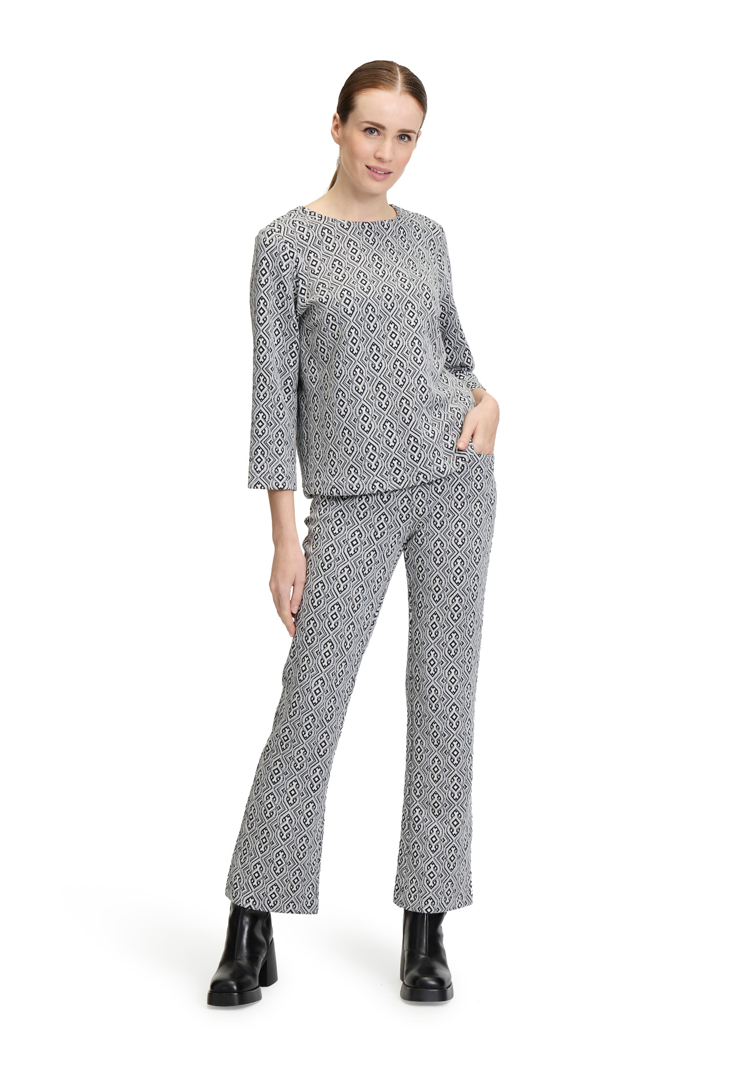 Cartoon Stretch-Hose »Stretch-Hose mit Jacquard«