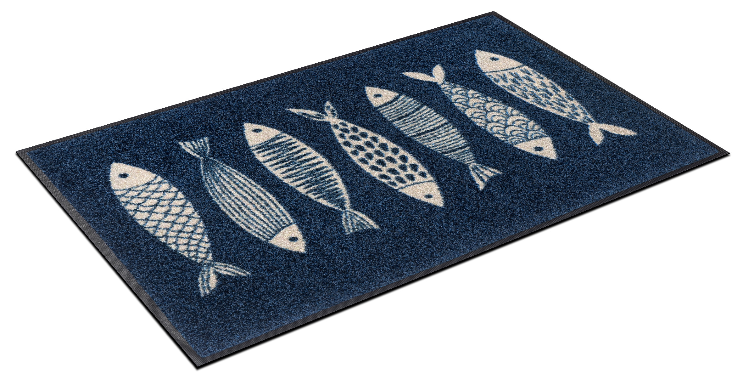 wash+dry by Kleen-Tex Fußmatte »Fish Tango« rechteckig 7 mm Höhe