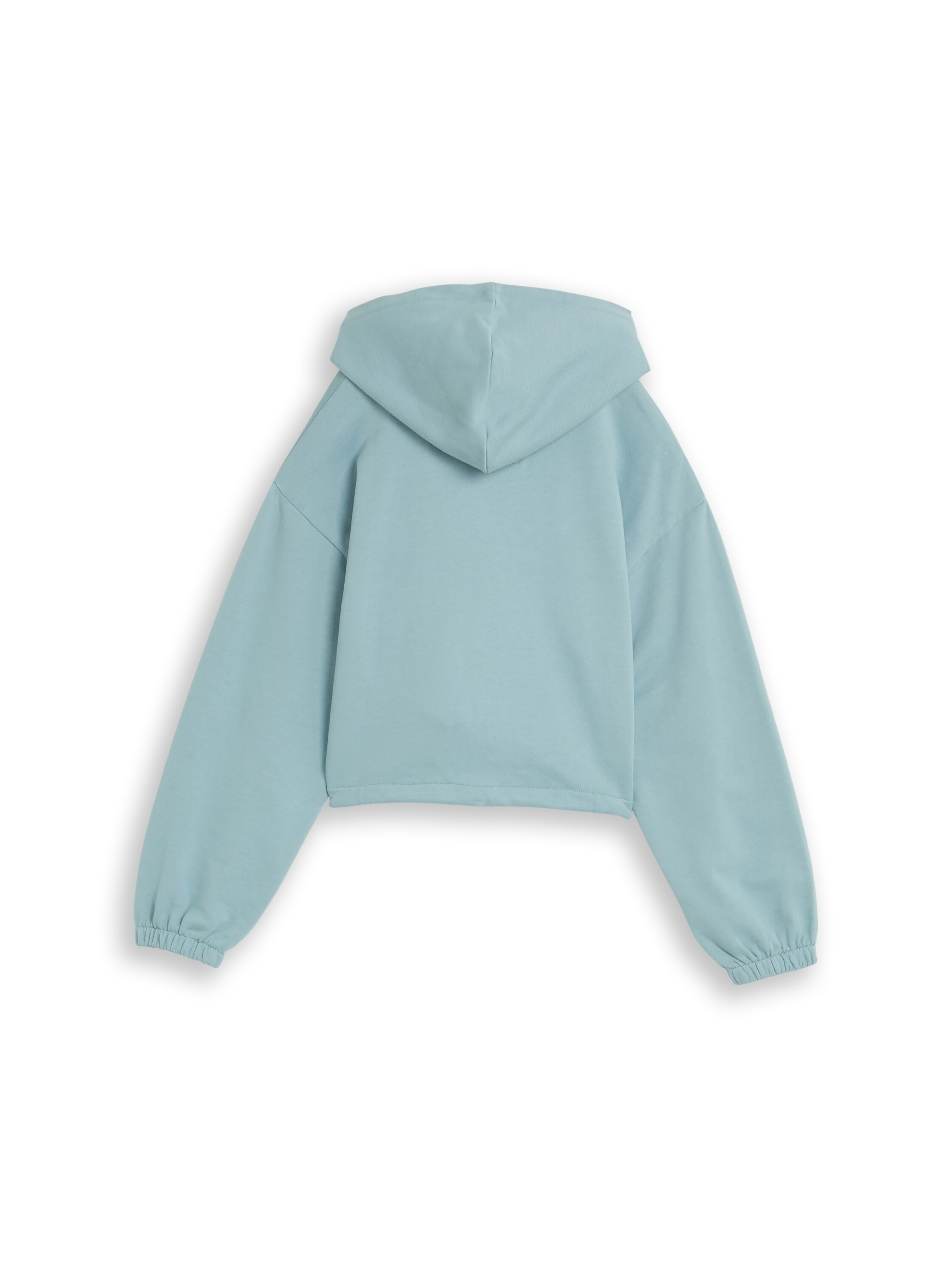 TOM TAILOR Sweatjacke »Full Zip« mit Kordelzug in kurzer Form