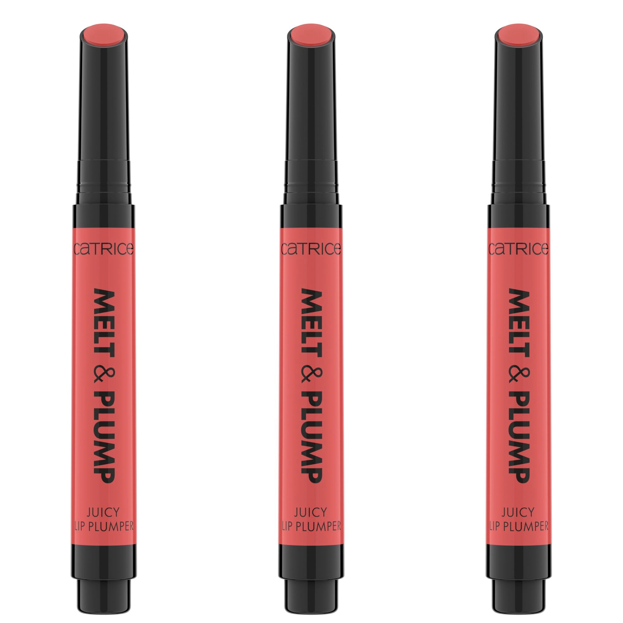 Catrice Lippenbalsam »Melt & Plump Juicy Lip Plumper« Sorgt für Glanz und Volumen, weiche Textur, kühlend durch Menthol.