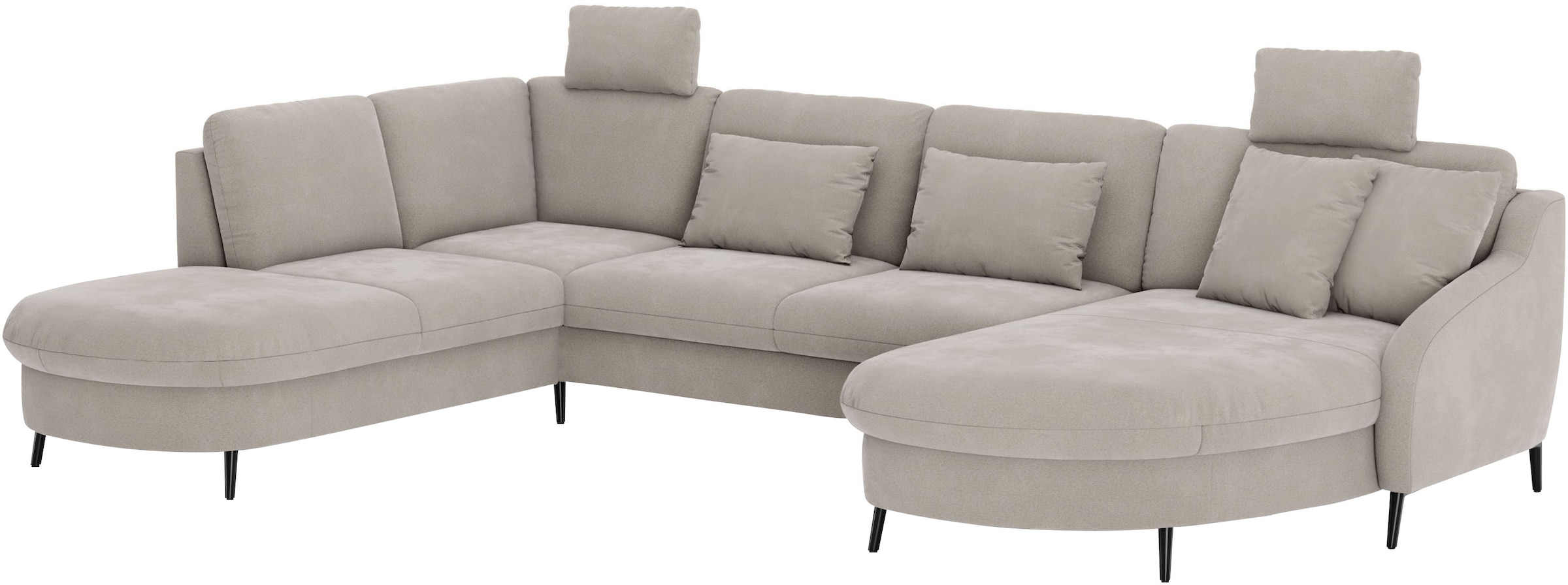 sit&more Wohnlandschaft »Soul U-Form«, wahlweise mit Bett und Bettkasten