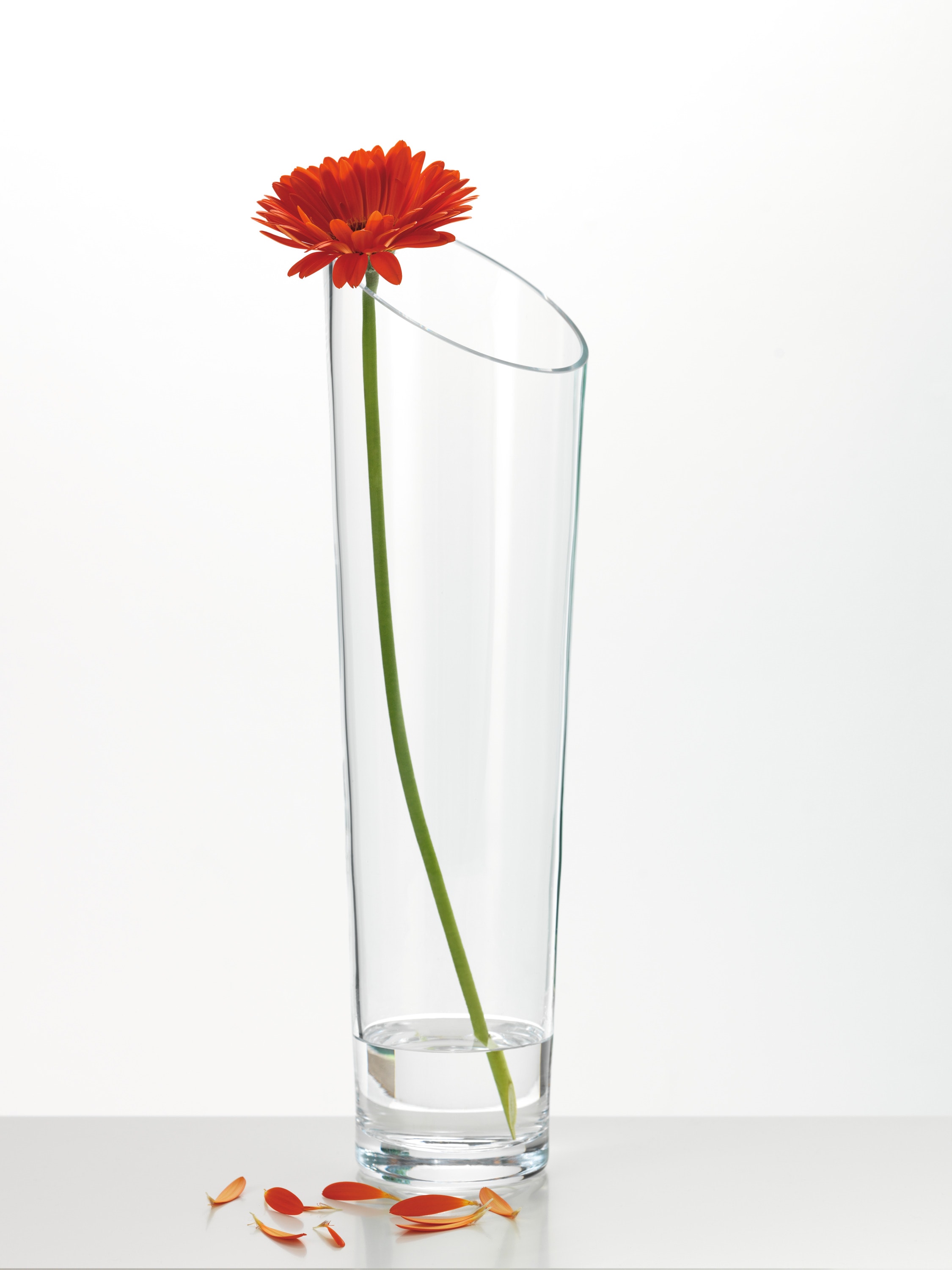 LEONARDO Tischvase »Dekovase DYNAMIC«, (1 St.), aus Glas, handgefertigt