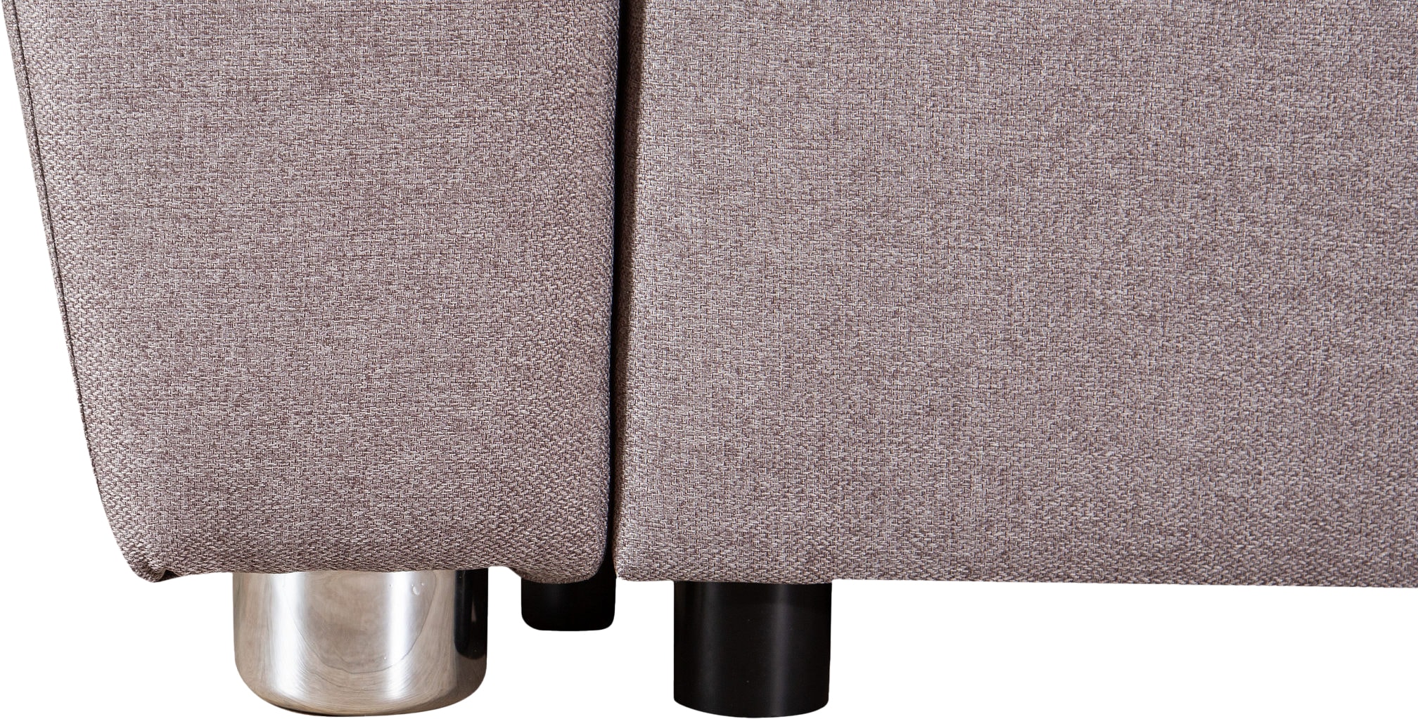 COLLECTION AB Ecksofa »Jana L-Form«, inkl. Bettfunktion,Bettkasten und Bonnelfederkern