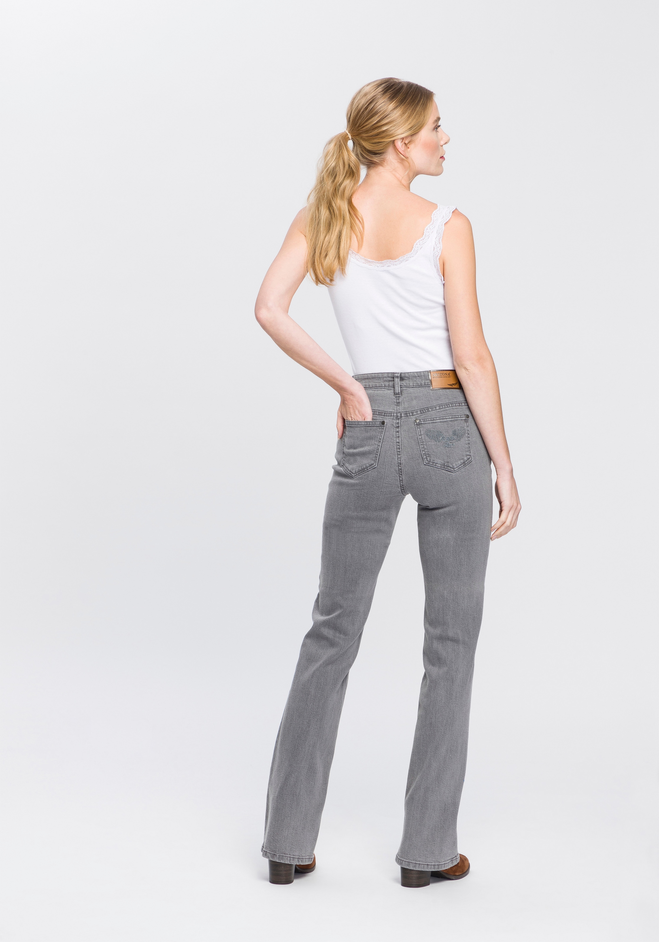 Arizona Bootcut-Jeans »Comfort-Fit«, High Waist ♕ bei