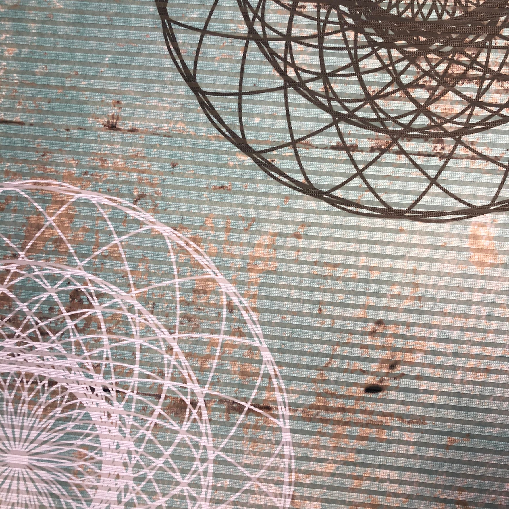 HOME in green Schiebegardine »MANDOSA« Paneelwagen 1 Stk. tlg. DIGITALBEDRUCKT, BAMBUSOPTIK RECYCELT