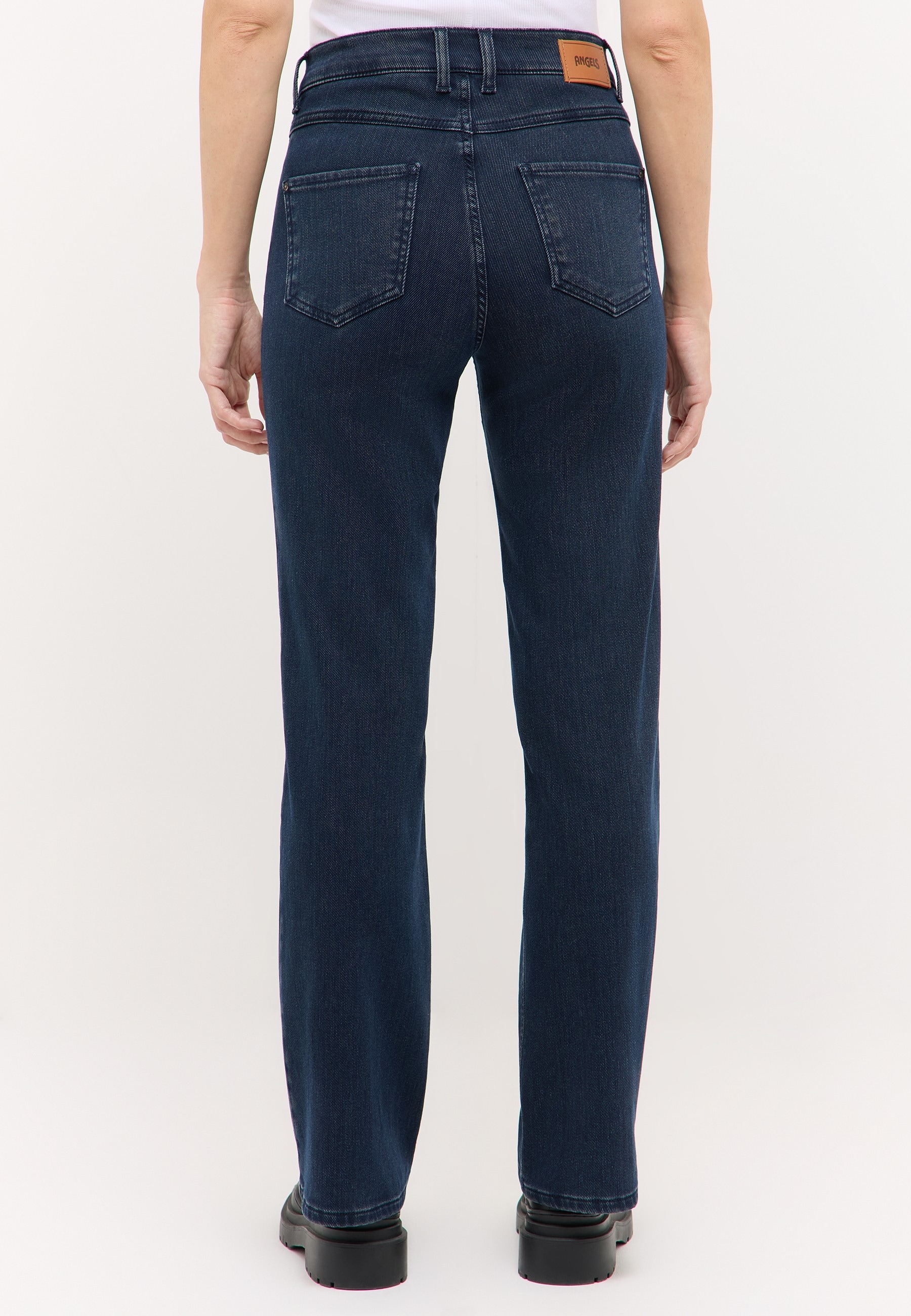 ANGELS 5-Pocket-Jeans Wide Leg, Stretch