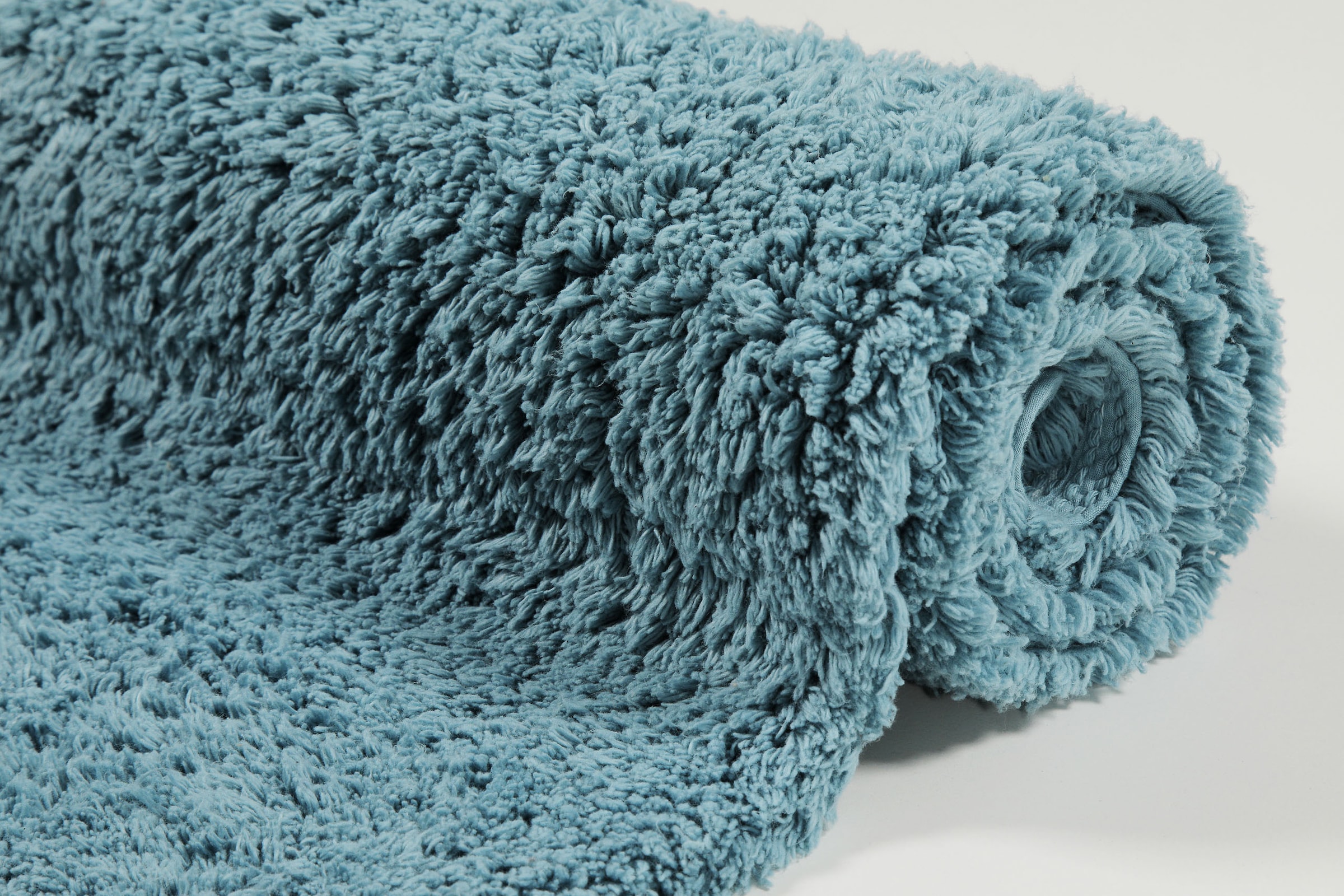 my home Badematte »Kian«, fußbodenheizungsgeeignet, Badvorleger, Badteppich aus 100%Baumwolle, weich, waschbar, saugfähig